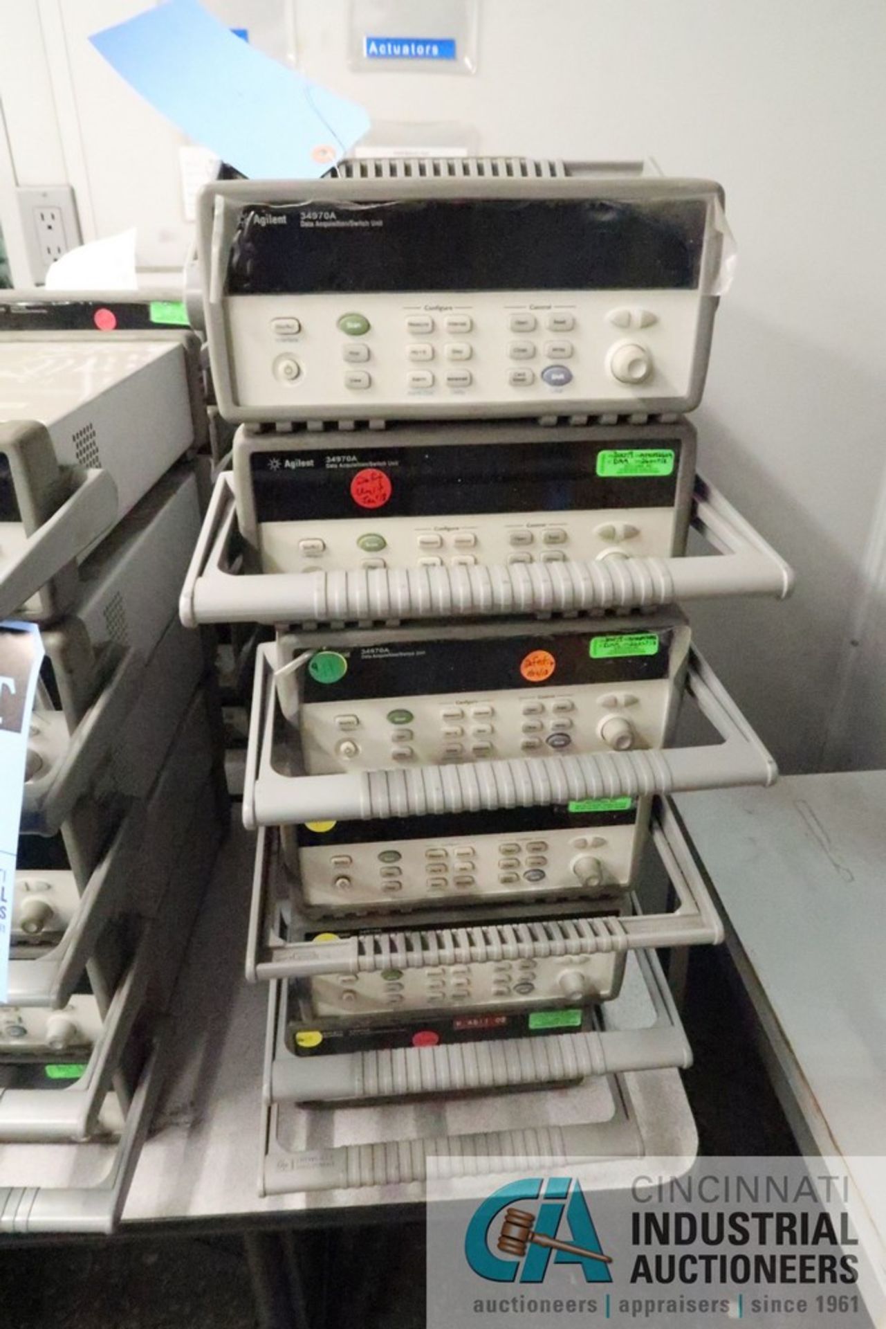 HP/AGILENT MODEL 34970A DATA AQUISTION / SWITCH UNIT