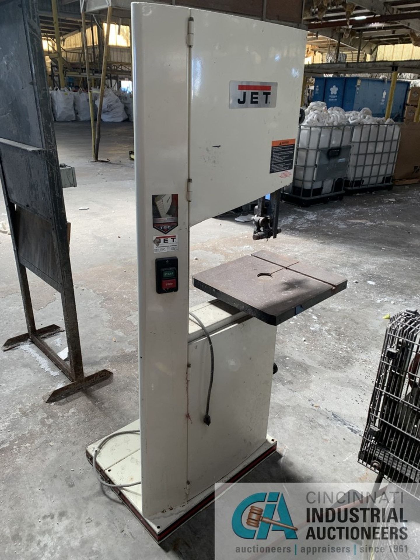 16" JET MODEL JWBS-16B WOODWORKING VERTICAL BAND SAW; S/N 1405771, 1.5 HP MOTOR - Image 2 of 5