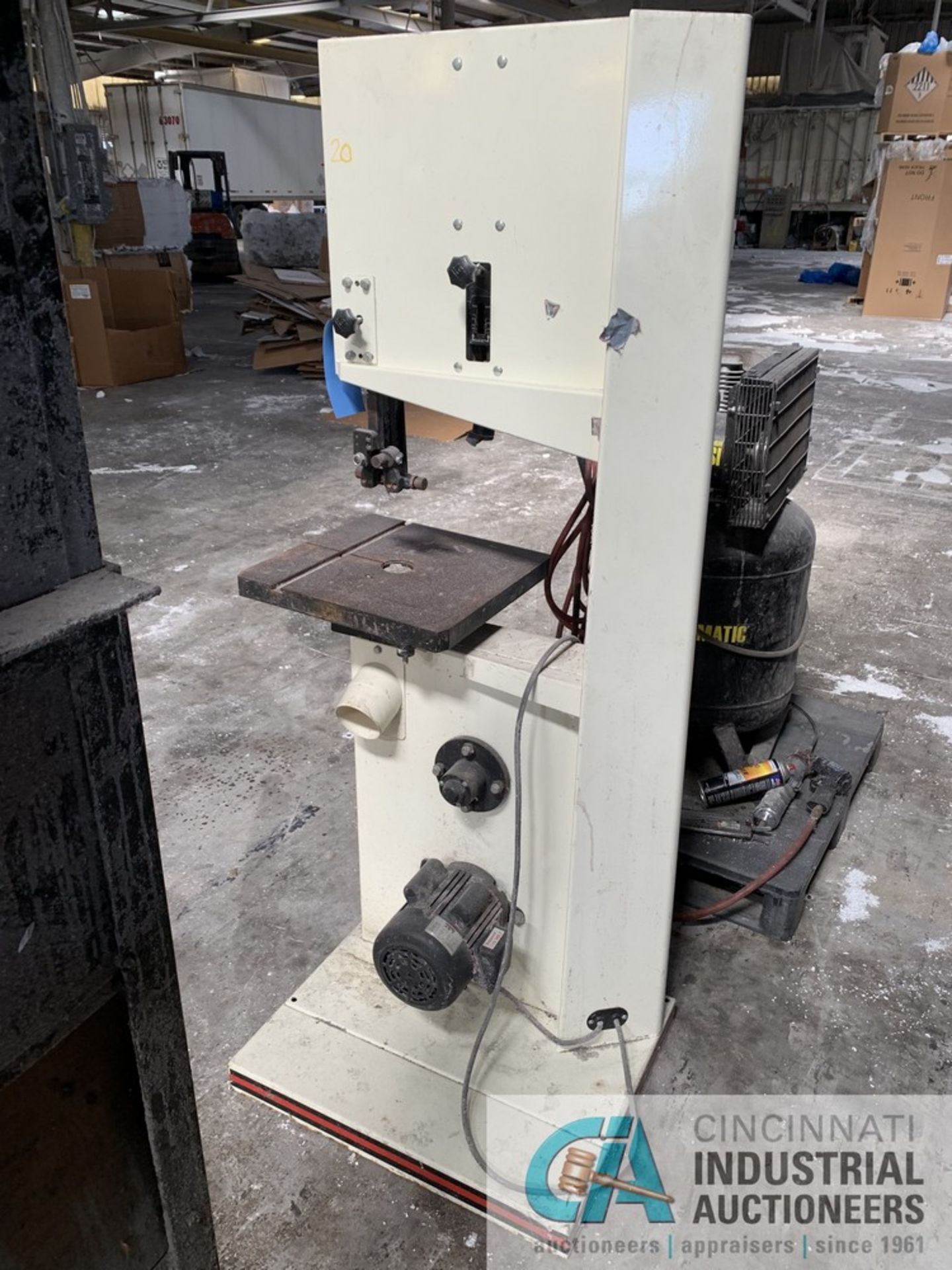 16" JET MODEL JWBS-16B WOODWORKING VERTICAL BAND SAW; S/N 1405771, 1.5 HP MOTOR - Image 3 of 5