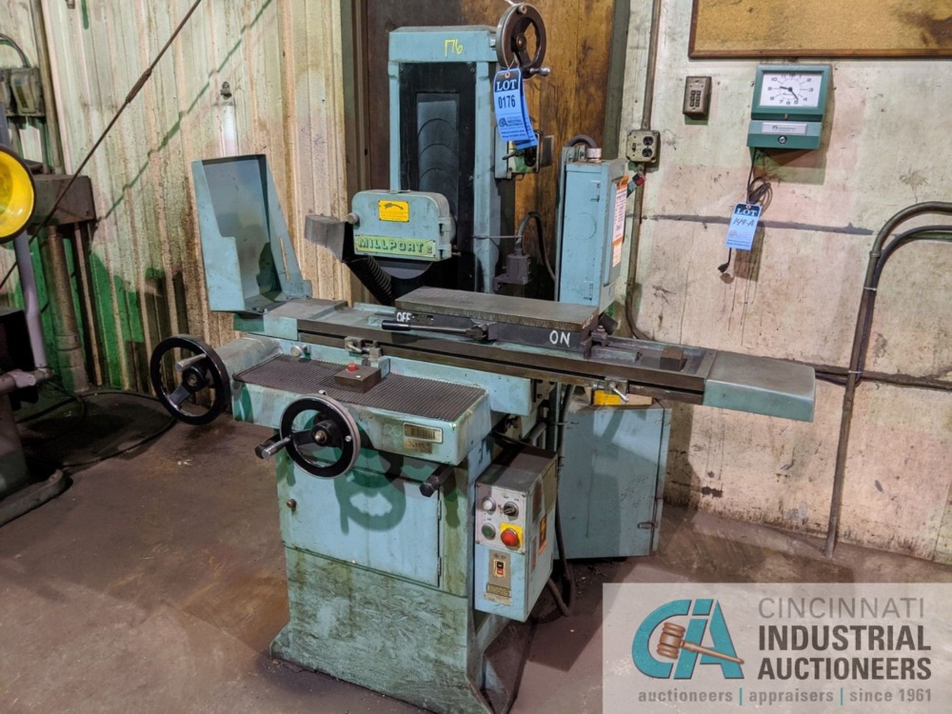 6" X 18" MILLPORT HAND FEED SURFACE GRINDER **Loading Fee Due the "ERRA" Castle Service and