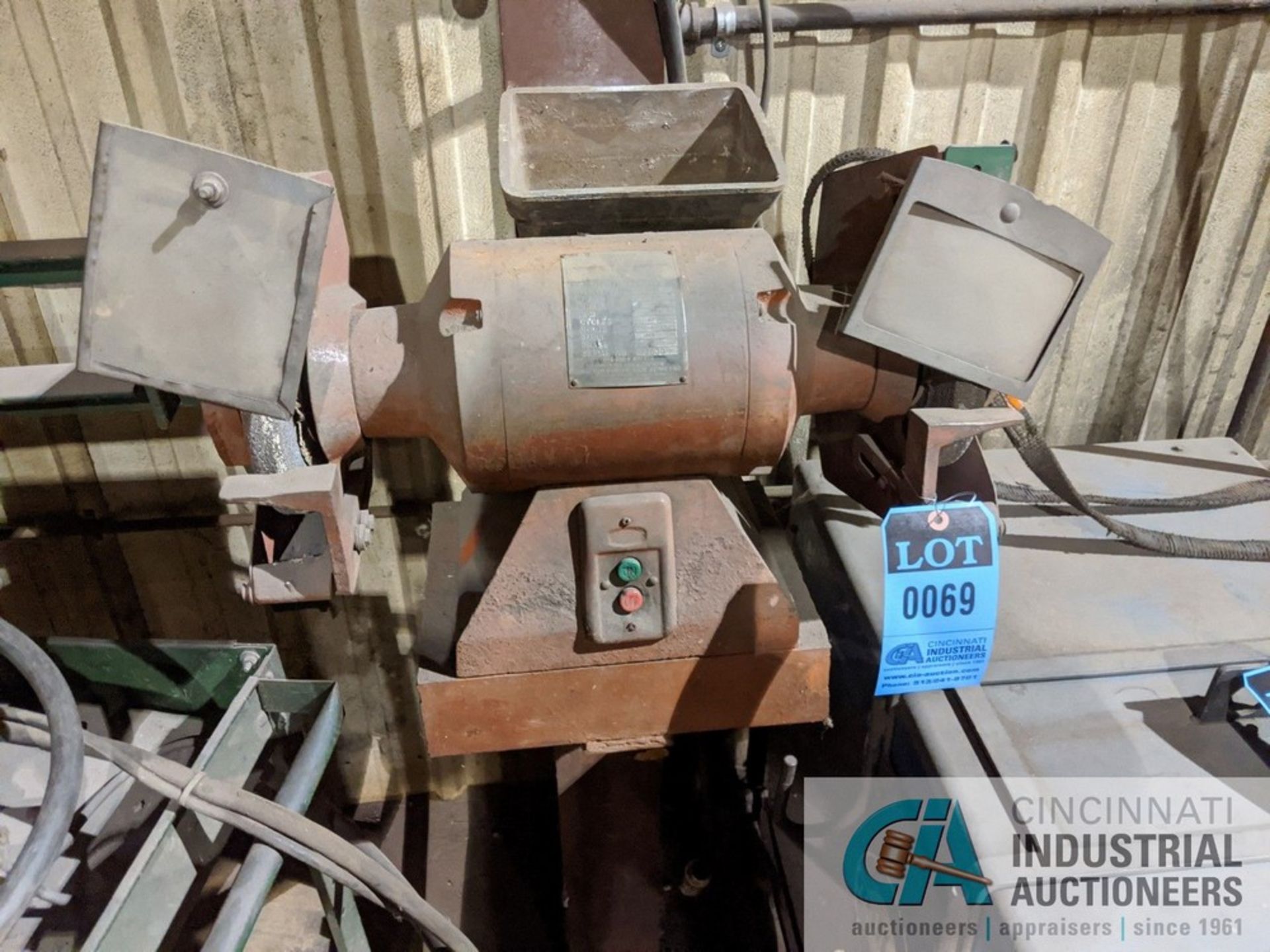 2-HP CHICAGO D.E. GRINDER