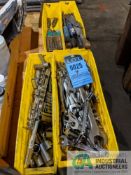 BOXES ASSORTED WRENCHES & OTHER HAND TOOLS