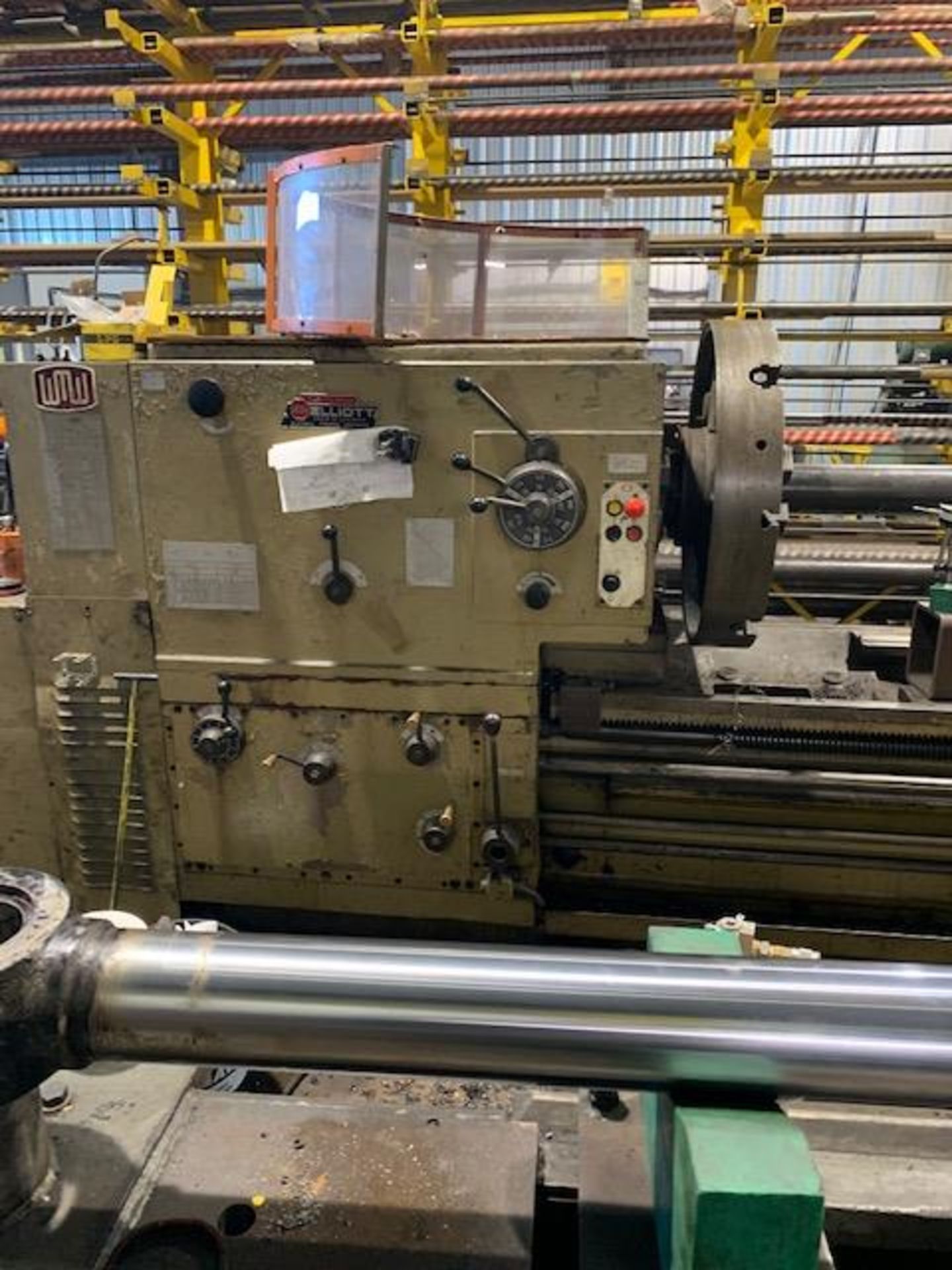 NILES LATHE MODEL DLZ 800III 6300, 40”SWING 23 FT CENTRES, 550V, 11-900 RPM - Image 3 of 8