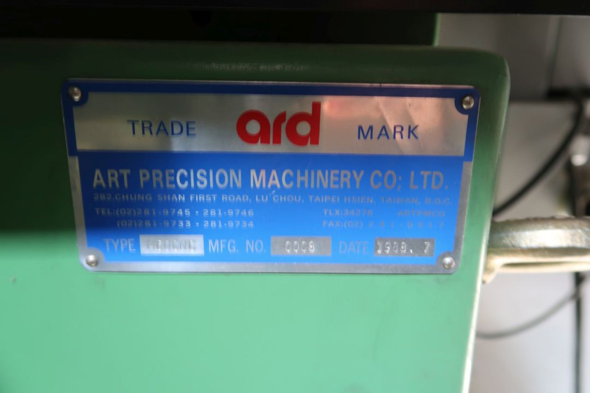 ARD PULSE EDM MACHINE MOD: M60CNC SN: 0008, W/CONTROL & DIALECTRIC TANK - Image 4 of 8