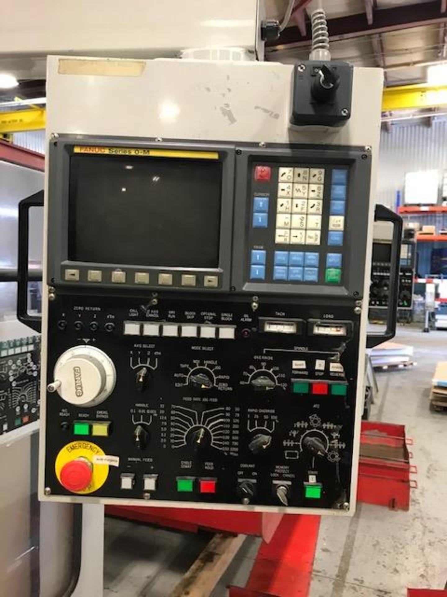 KIWA VMC MODEL 510 COLT, FANUC OM CONTROL , 18X28 TABLE, S/N 689 (1991) 700 hours (SCHOOL MACHINE) - Image 2 of 2