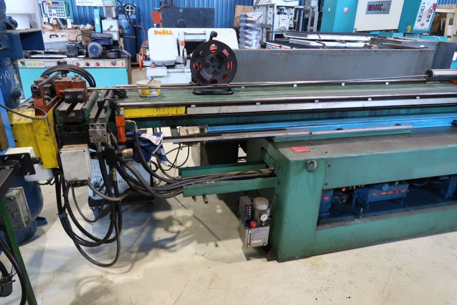 PEDRAZZOLI CNC 2'' HORIZONTAL PIPE BENDER WITH MANDREL, DIES