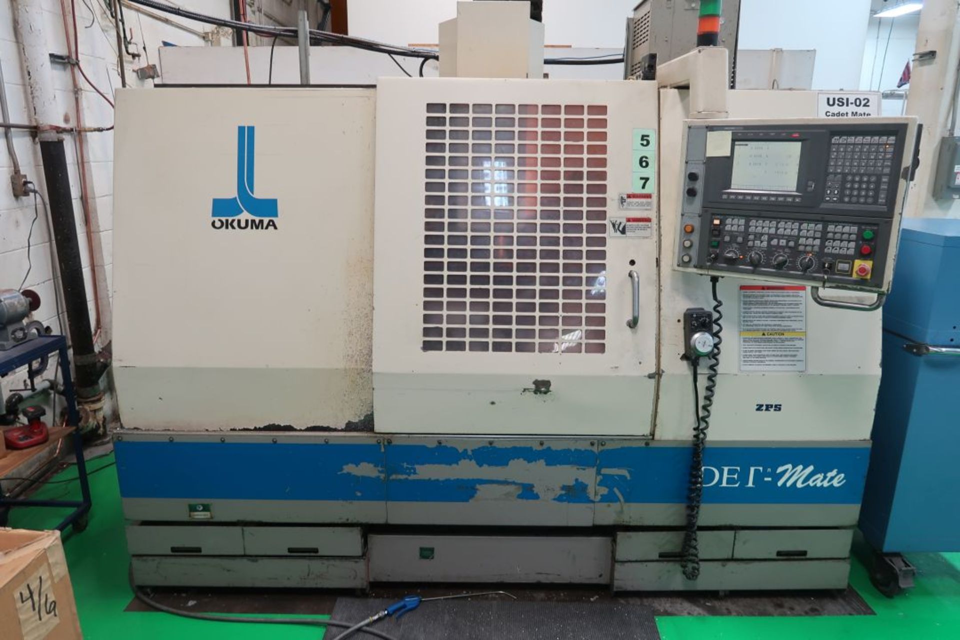 OKUMA CADET MATE VERTICAL MACHINING CENTER, 3 AXES, 12000RPM, OKUMA OSP700M CONTROL, 220 VOLTS 3