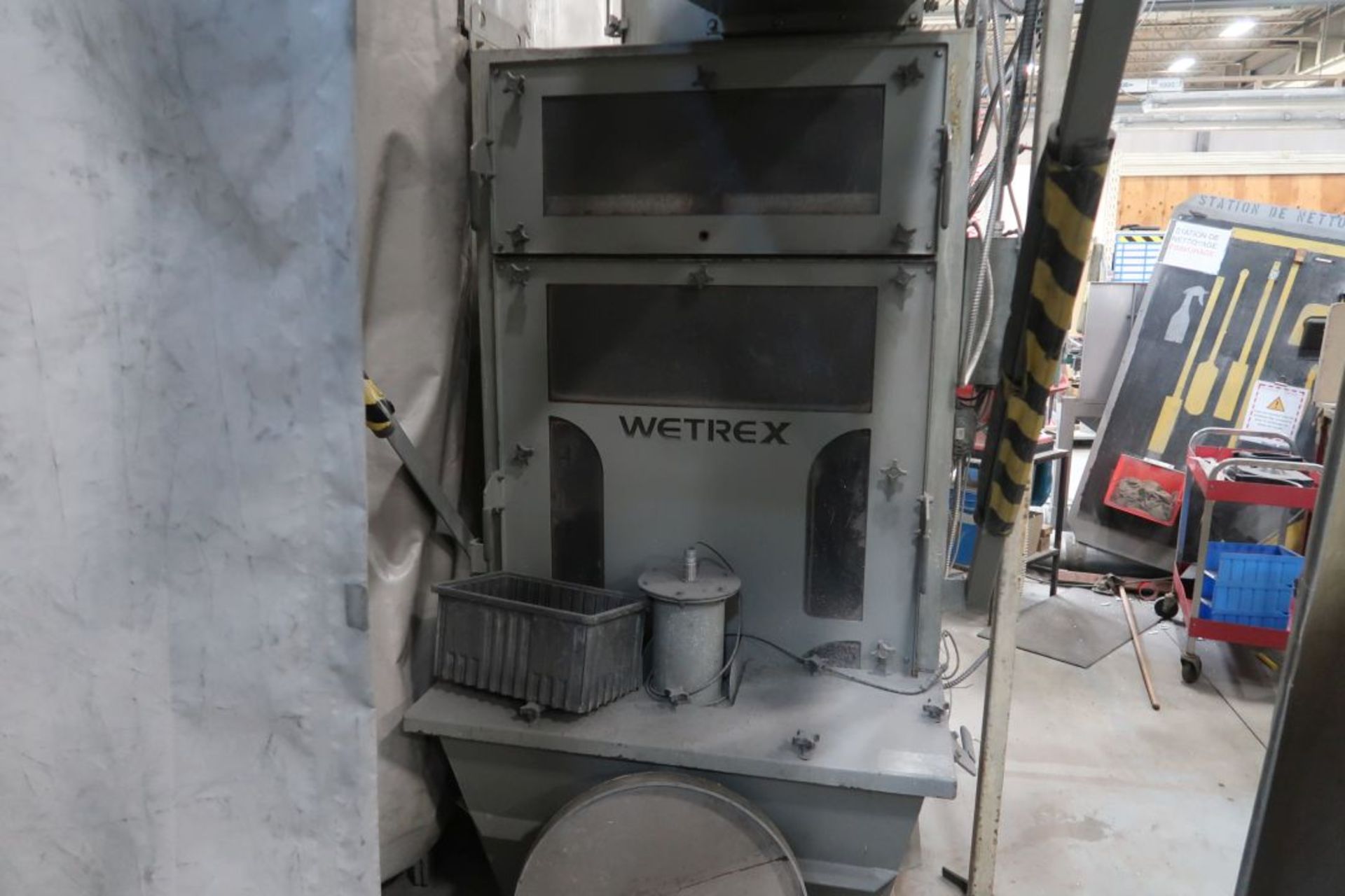 AIREX WET DEBURRING SYSTEM (2013) COMPRISED OF 36''X72'' AND 36''X174'' DOWNDRAFT TABLES, WETREX WET - Image 2 of 5