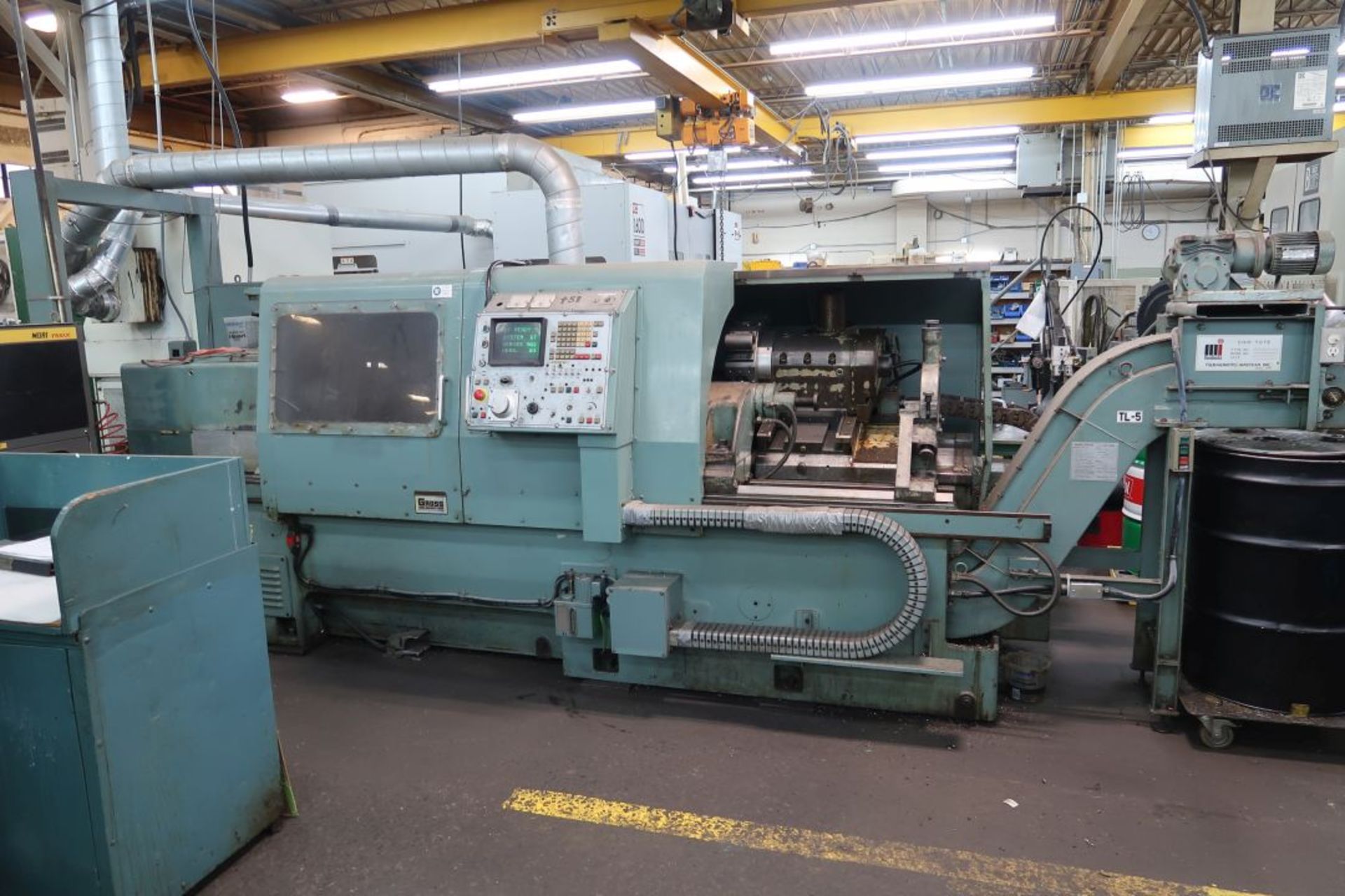 MORI SEIKI NUMERICAL CONTROL TURNING CENTER, MOD: TL-5A-2000 (1981), FANUC SYSTEM 6T CONTROL,