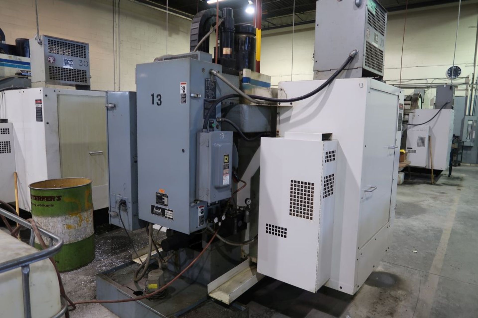 FADAL VMC-3016 VERTICAL MACHINING CENTER (1995) MOD 904-1, DC SERVO, SN: 9508555, FADAL CNC 88HS - Image 6 of 8