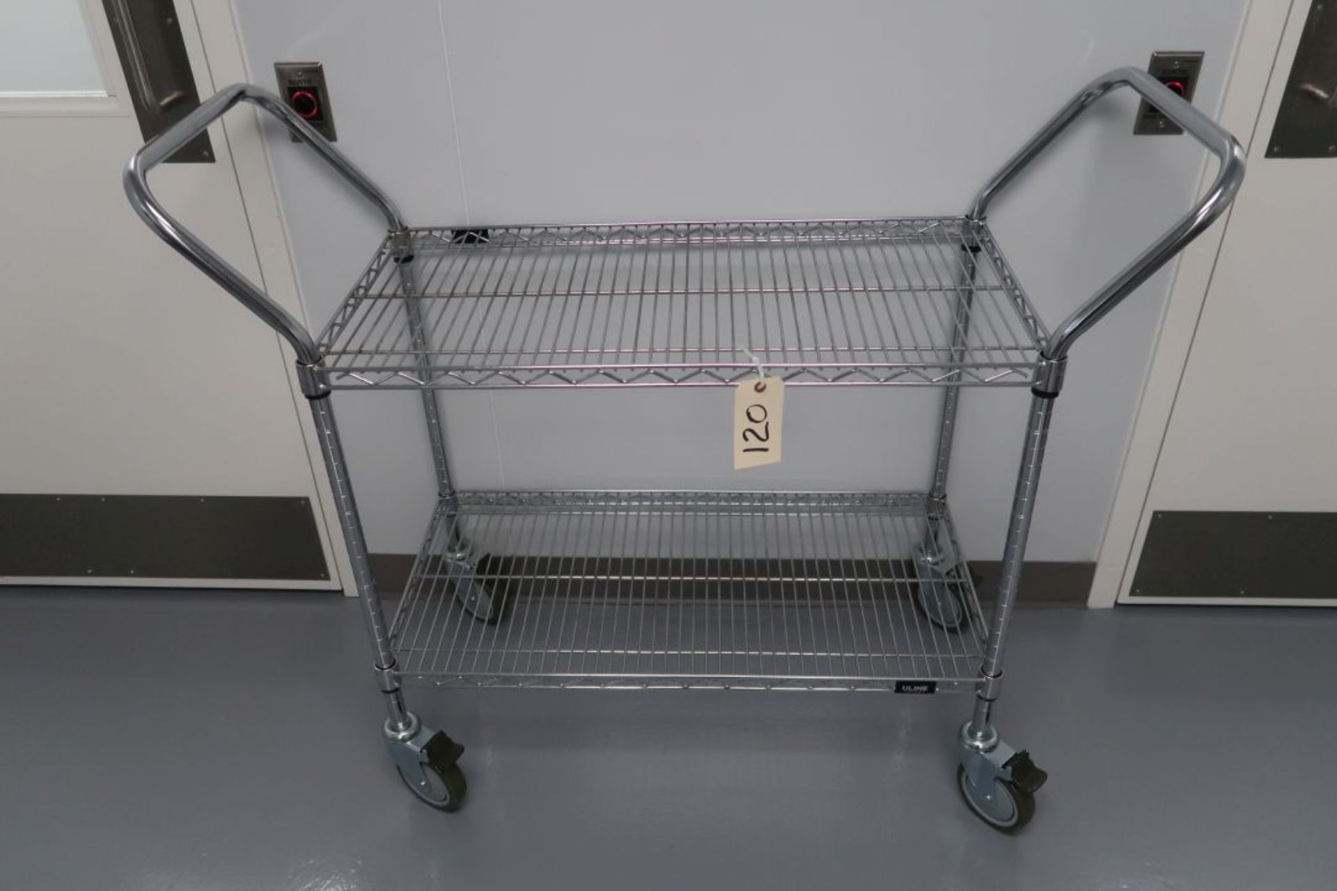 CHROME WIRE CART