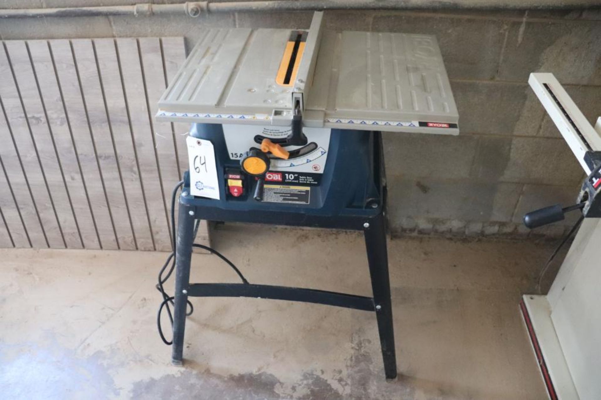 Ryobi 10" portable table saw - Image 2 of 5