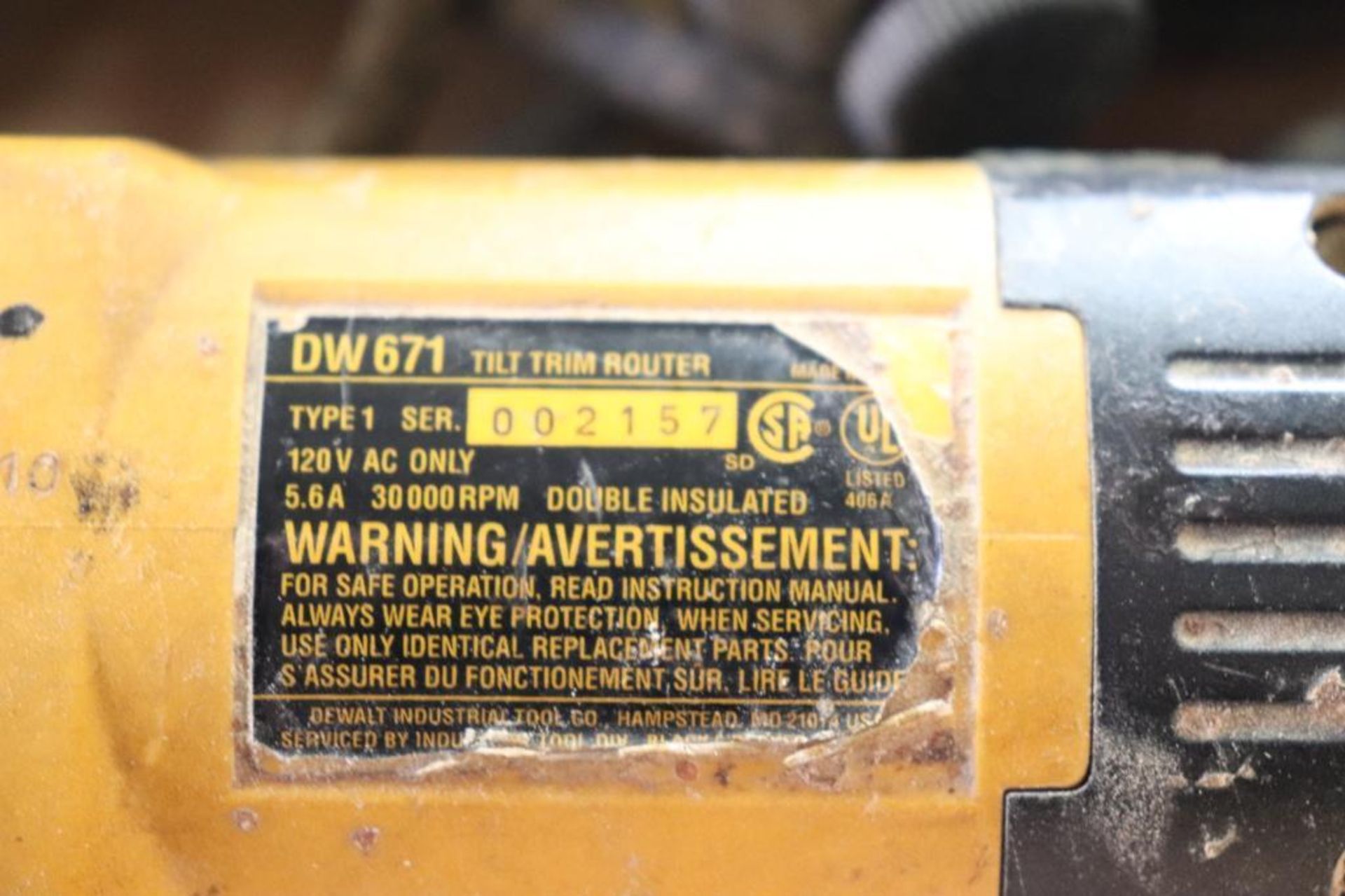 DeWalt laminate trimmers - Image 8 of 8