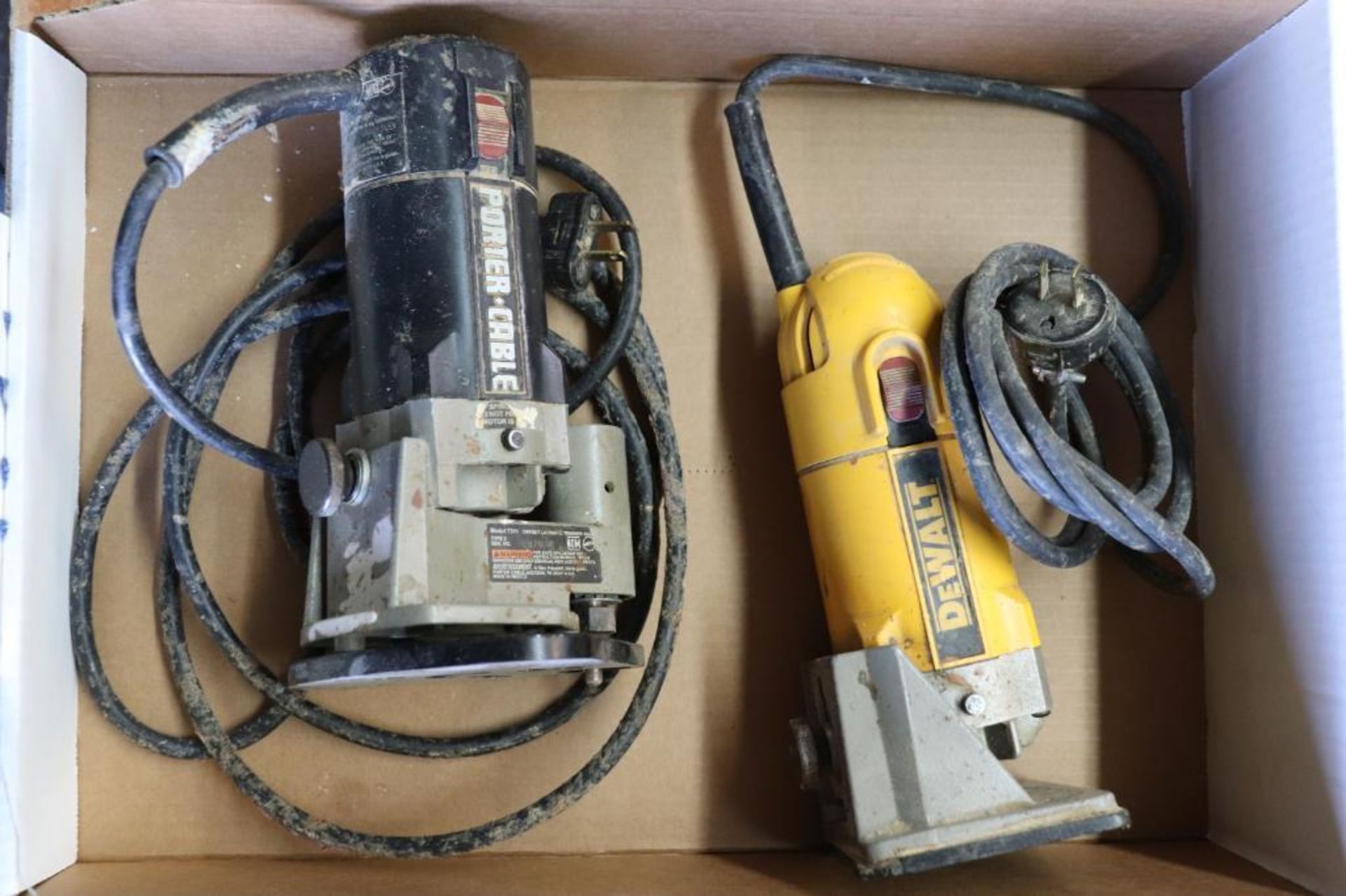 Porter cable & DeWalt laminate trimmers - Image 2 of 5