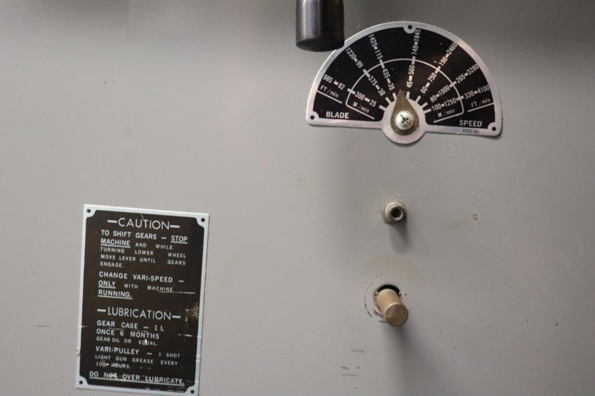 Jet VBS-1610 vertical bandsaw w/ blade welder - Image 7 of 7