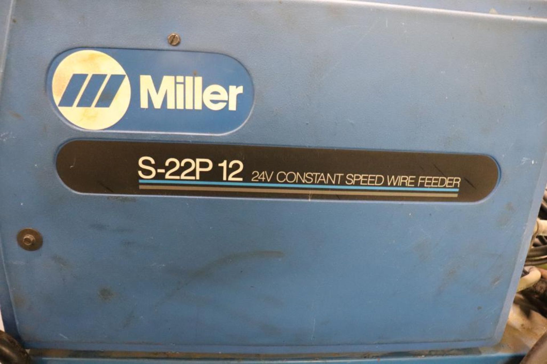 Miller shopmaster 300 w/ feeder & chiller - Image 7 of 10