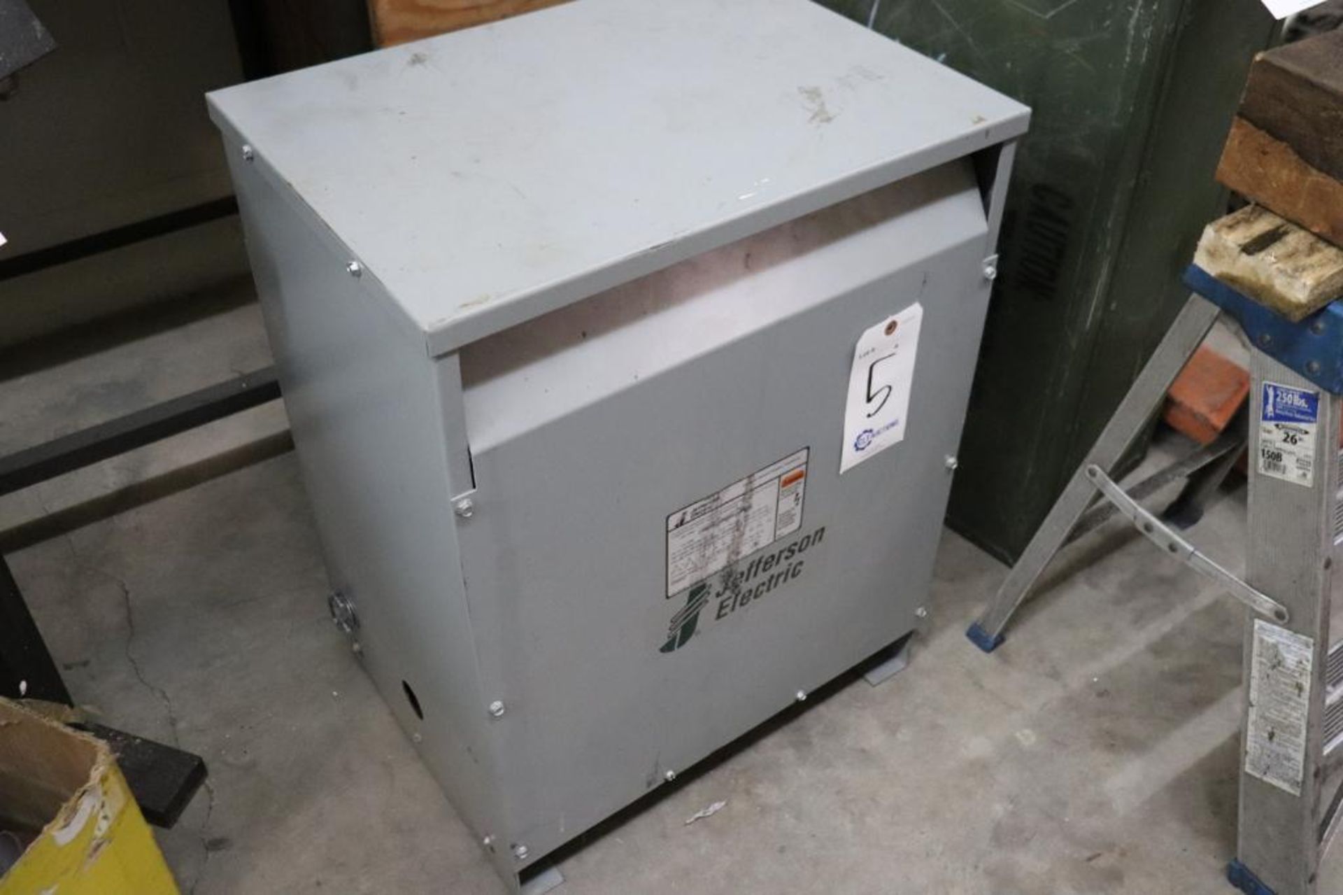 Jefferson Electric 480/240/3ph 45 KVA transformer