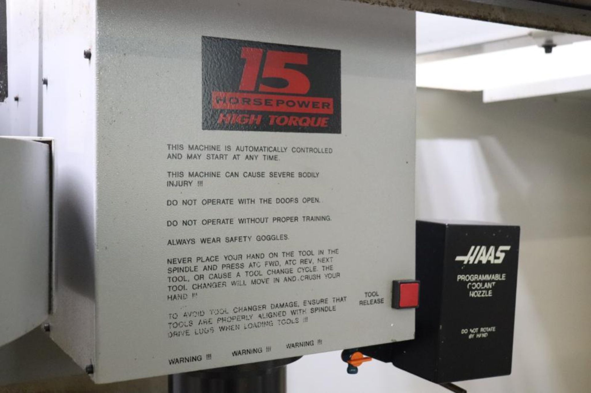 HAAS VF-3 vertical machining center - Image 14 of 19