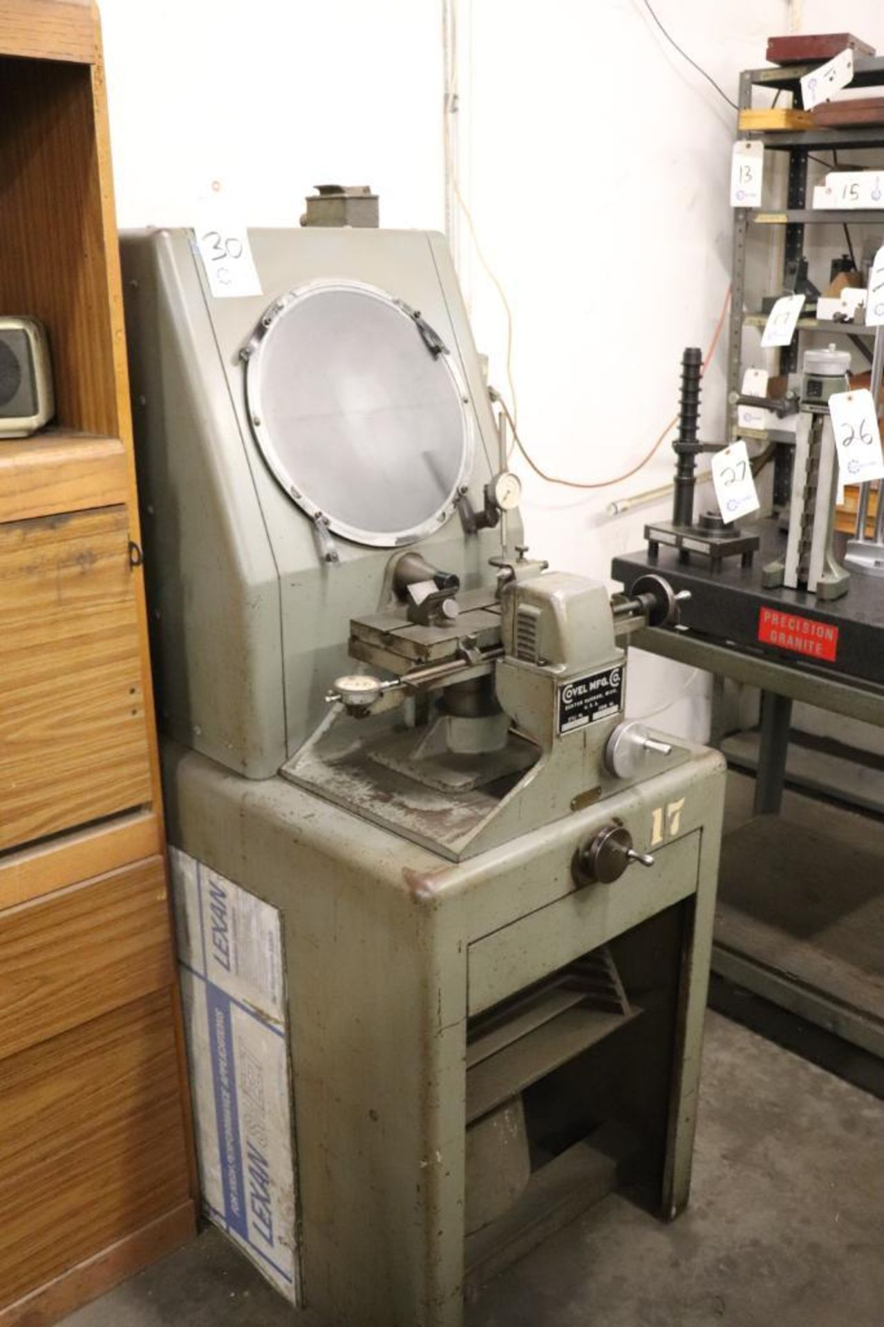 Covell No.14 14" optical comparator