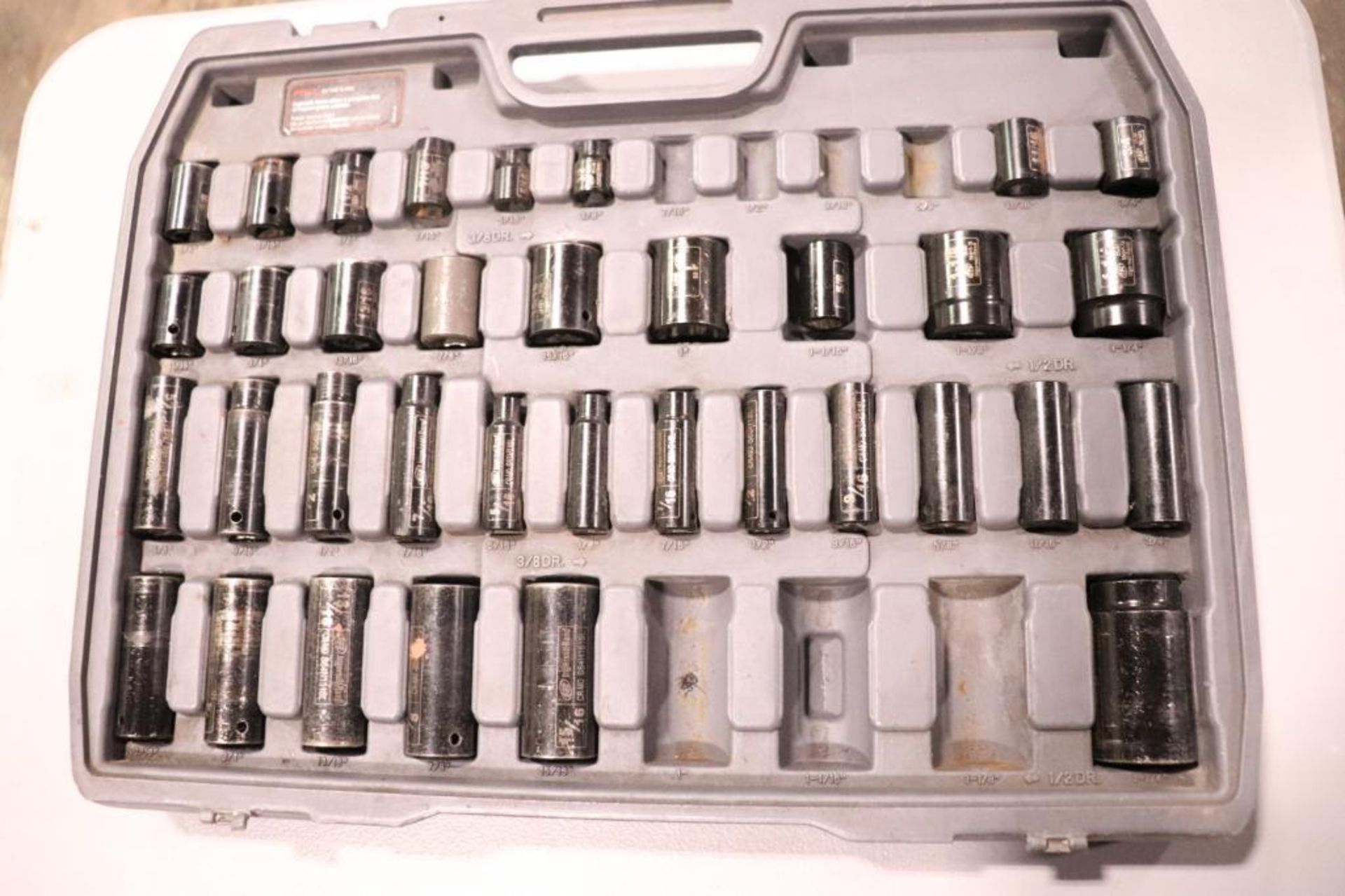 Ingersoll - rand impact socket set, 1/2" drive - Image 3 of 4