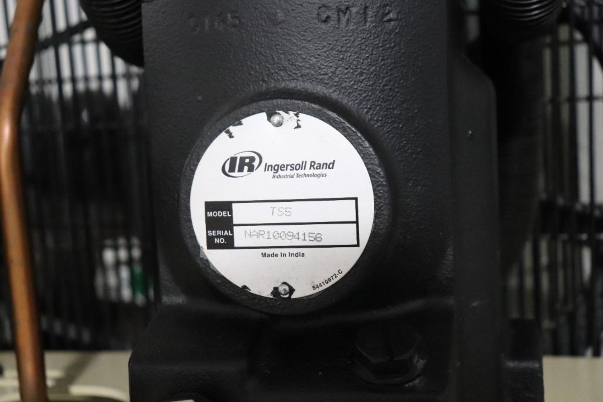 Ingersoll Rand CBV 320949 1ph vertical air compressor - Image 4 of 6