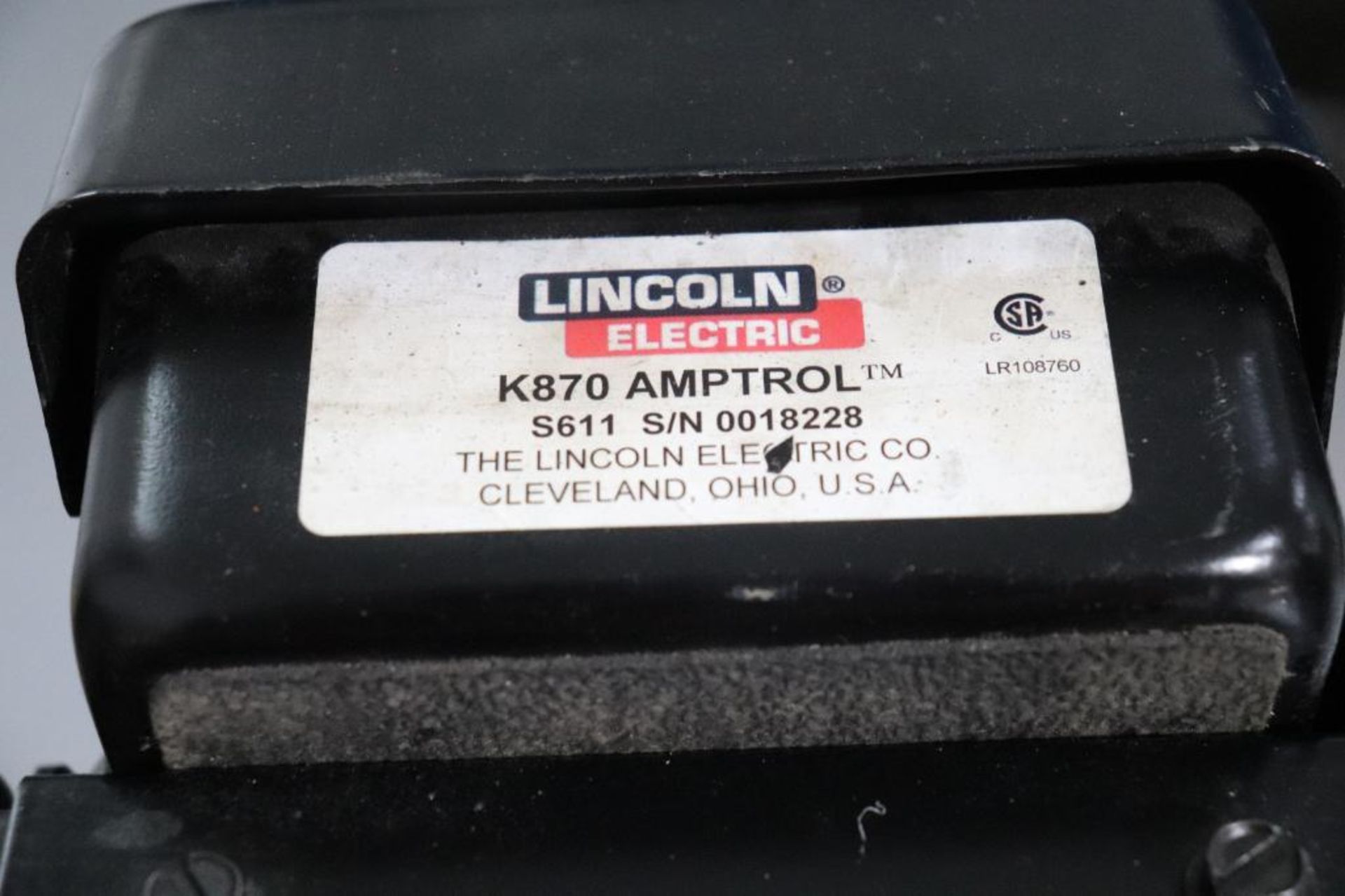 Lincoln Aspect 375 Tig welder w/ chiller, torch & cart - Image 12 of 12