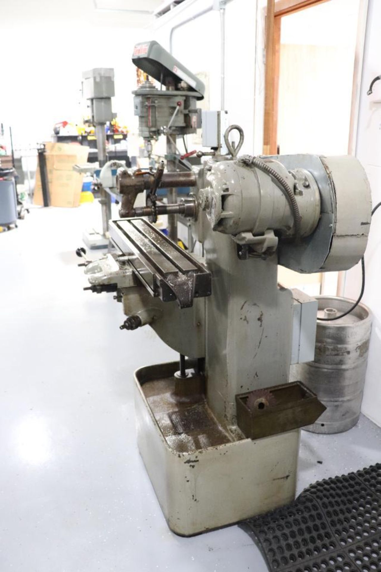 Nichols horizontal milling machine, hand miller - Image 3 of 12