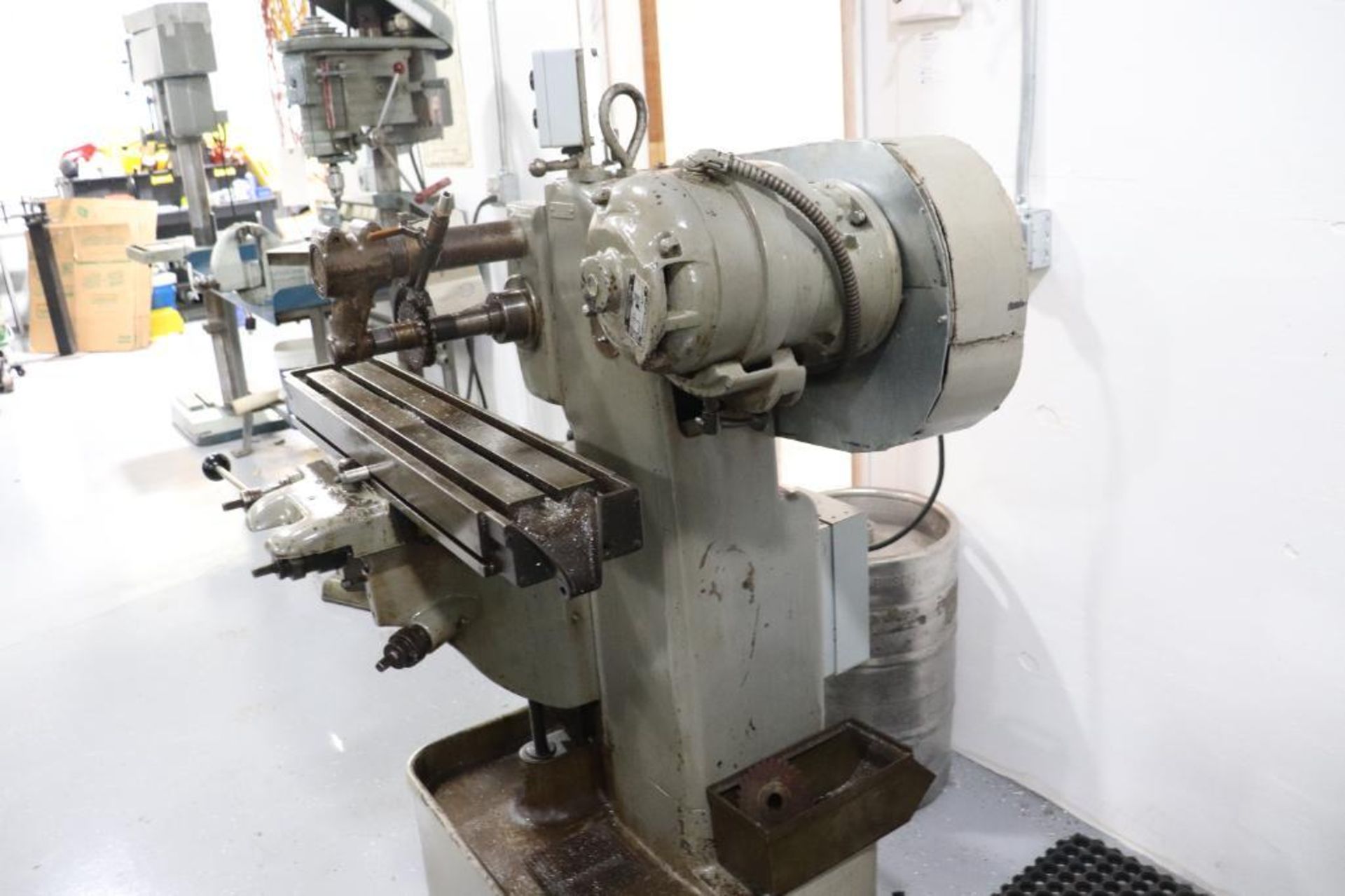 Nichols horizontal milling machine, hand miller - Image 11 of 12