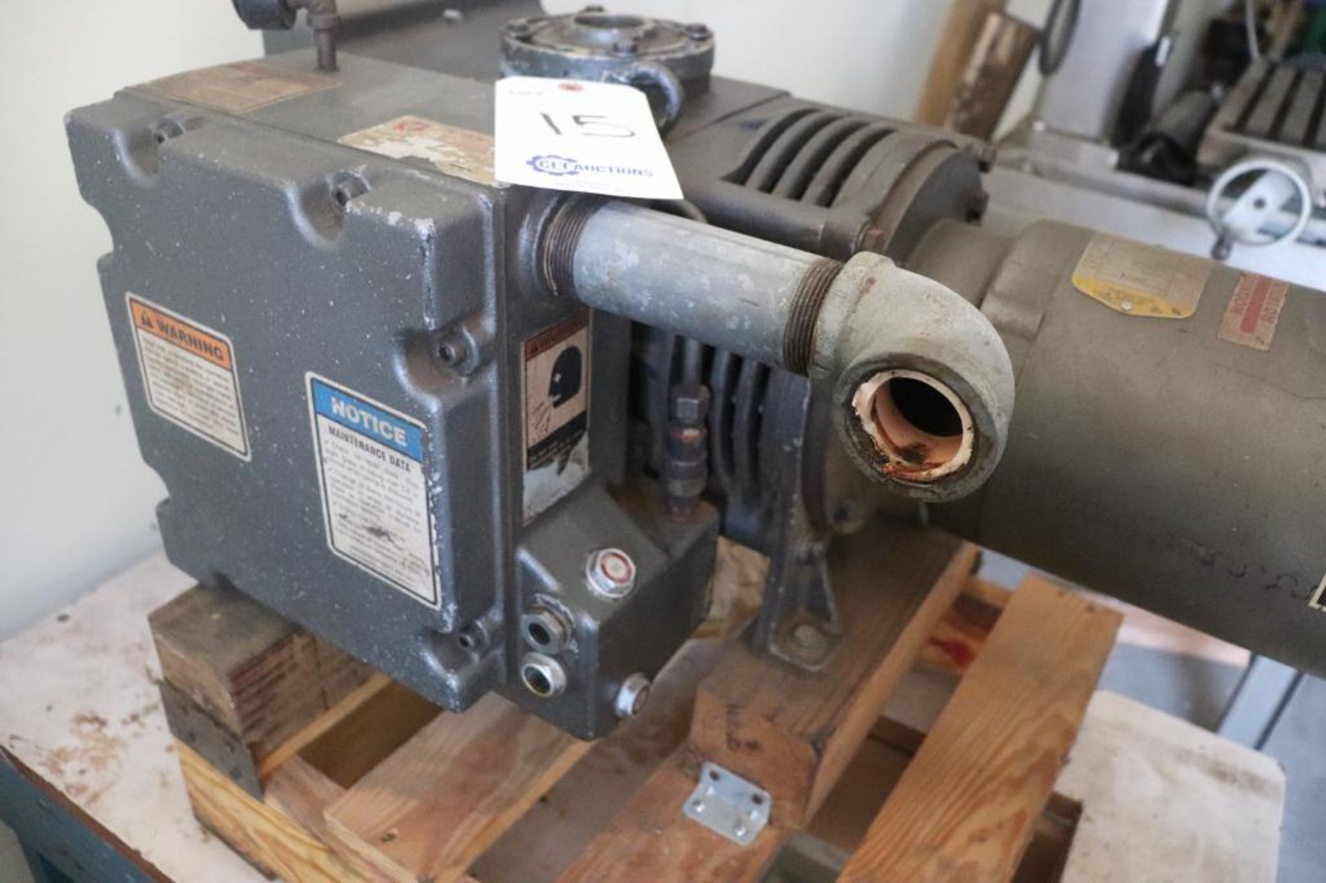 3 PH vacuum pump - Image 3 of 5