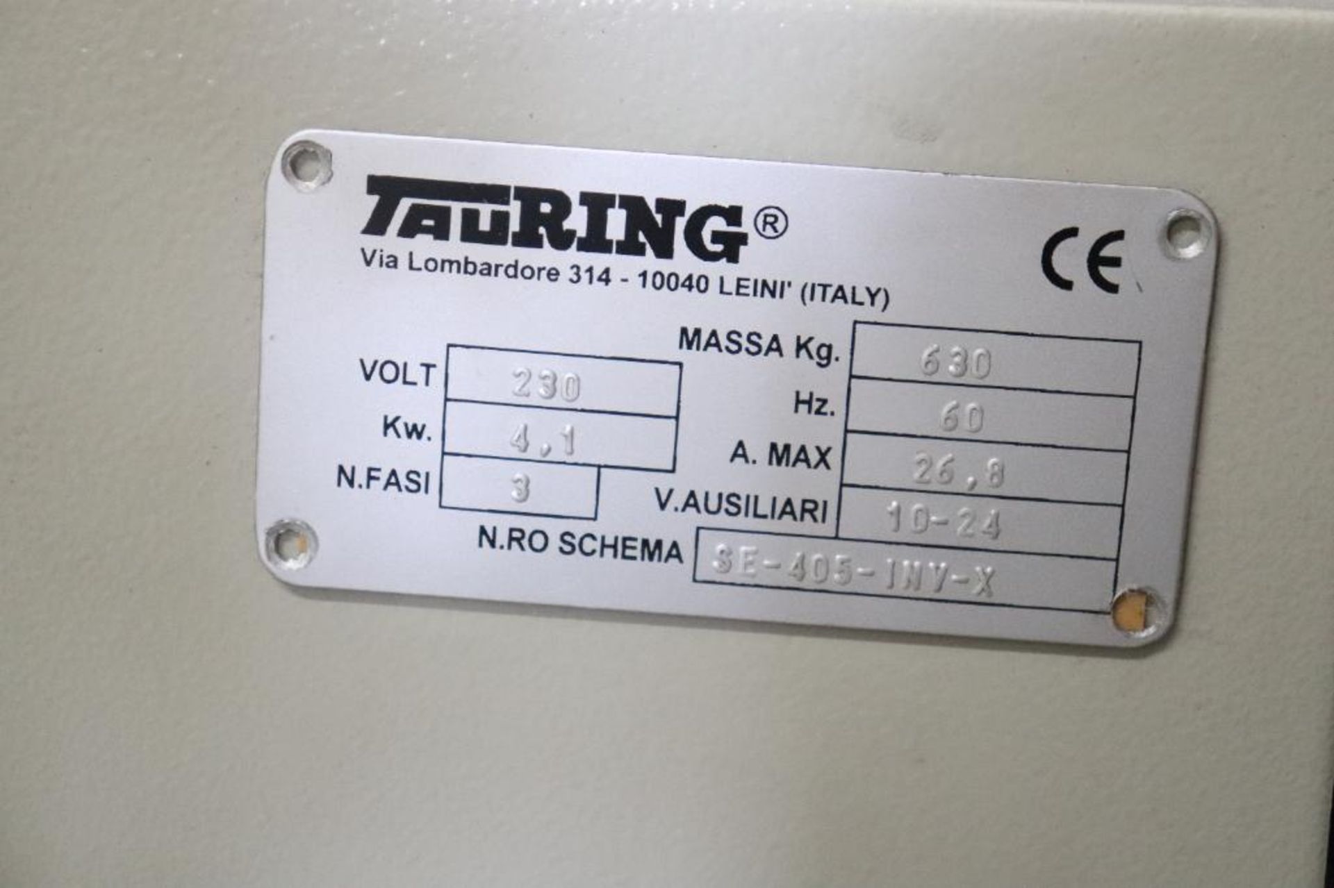 Tauring Delta 50 CNC-C Plus 3 roll profile bender - Image 13 of 22