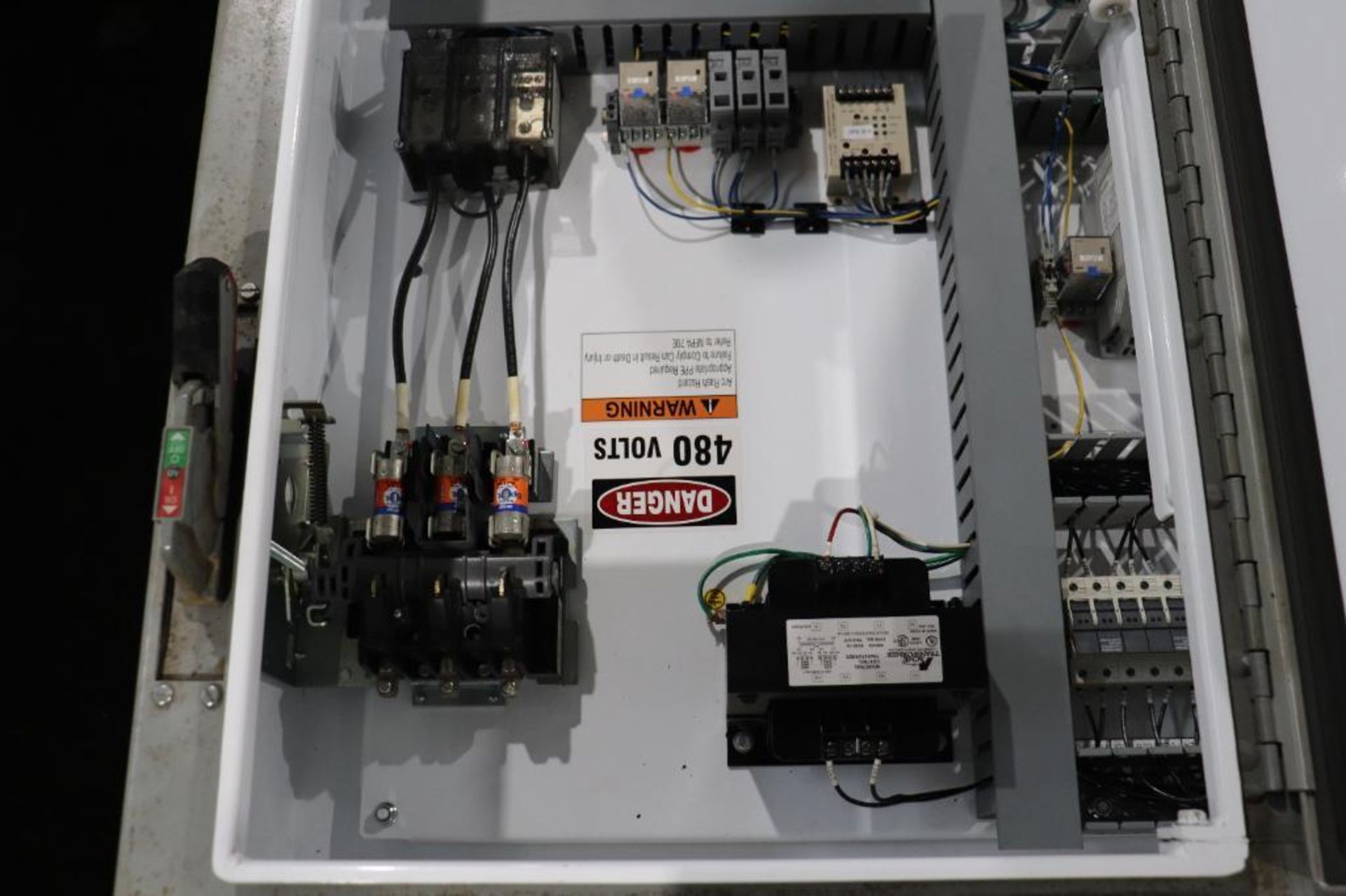 Control panel w/ PLC & Drives - Image 10 of 12