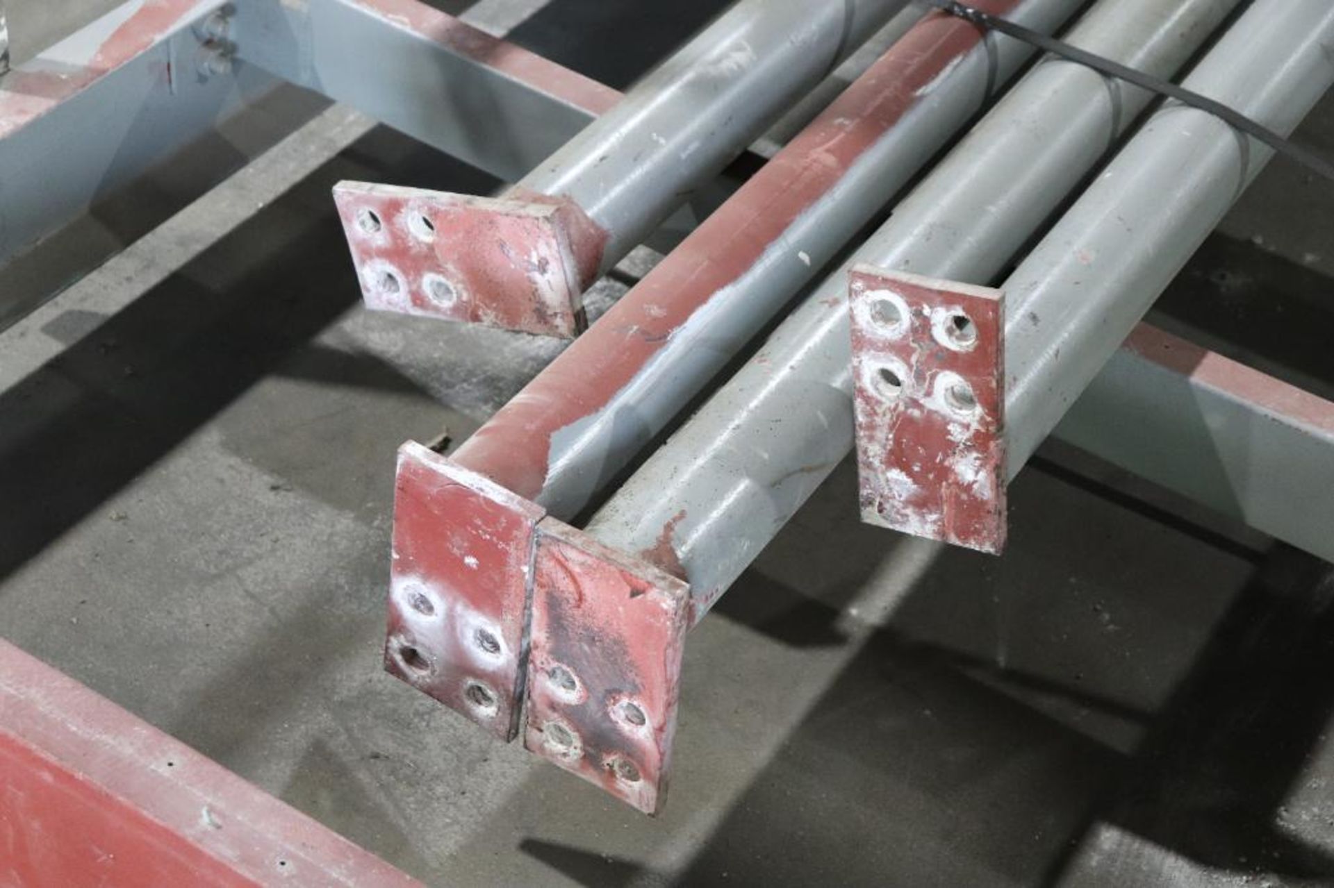 Steel platform w/ railing - Image 5 of 8