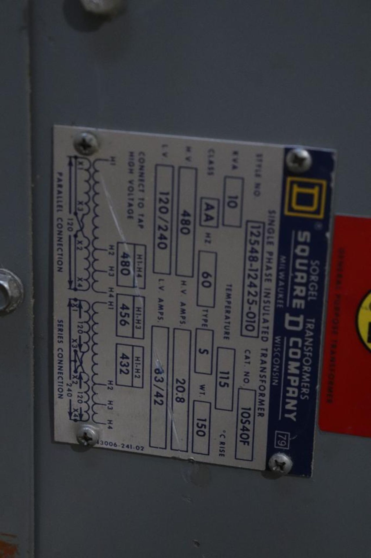 Control panel w/ PLC & Drives - Image 10 of 24