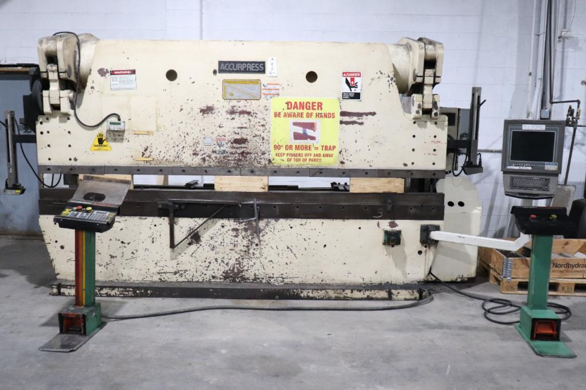 Accupress Model 725012 12' 250 Ton Hydraulic Press Brake - Image 2 of 16