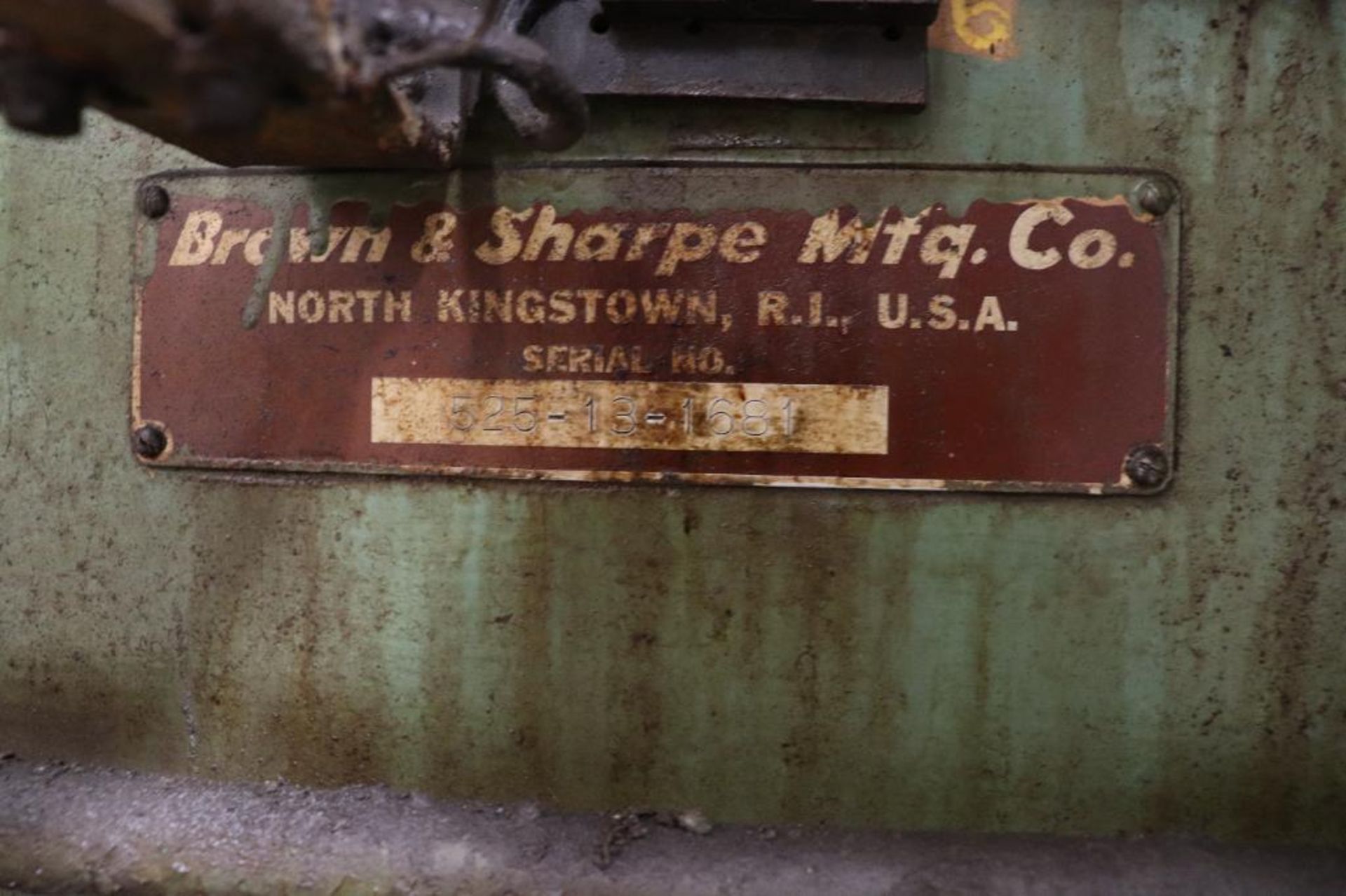 Brown & Sharpe No.13 Universal & Tool Grinding machine - Image 16 of 16