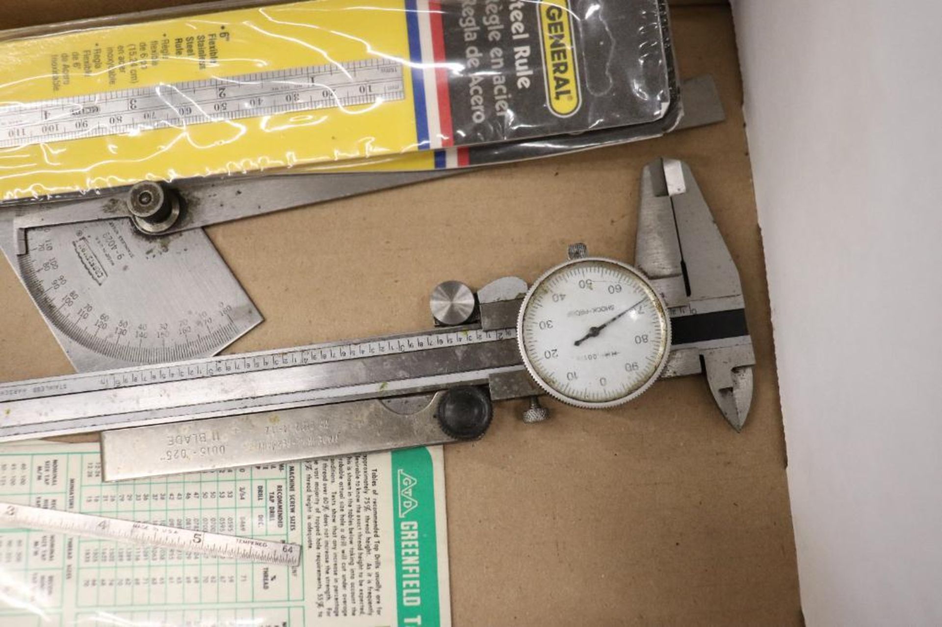 Dial caliper & rulers - Image 4 of 4