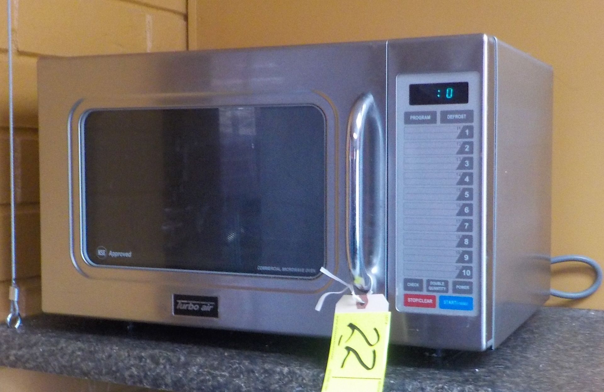 Microwave Oven, Turbo Air, 1000 W, Model: TMW-11OOE, S#S10E910259