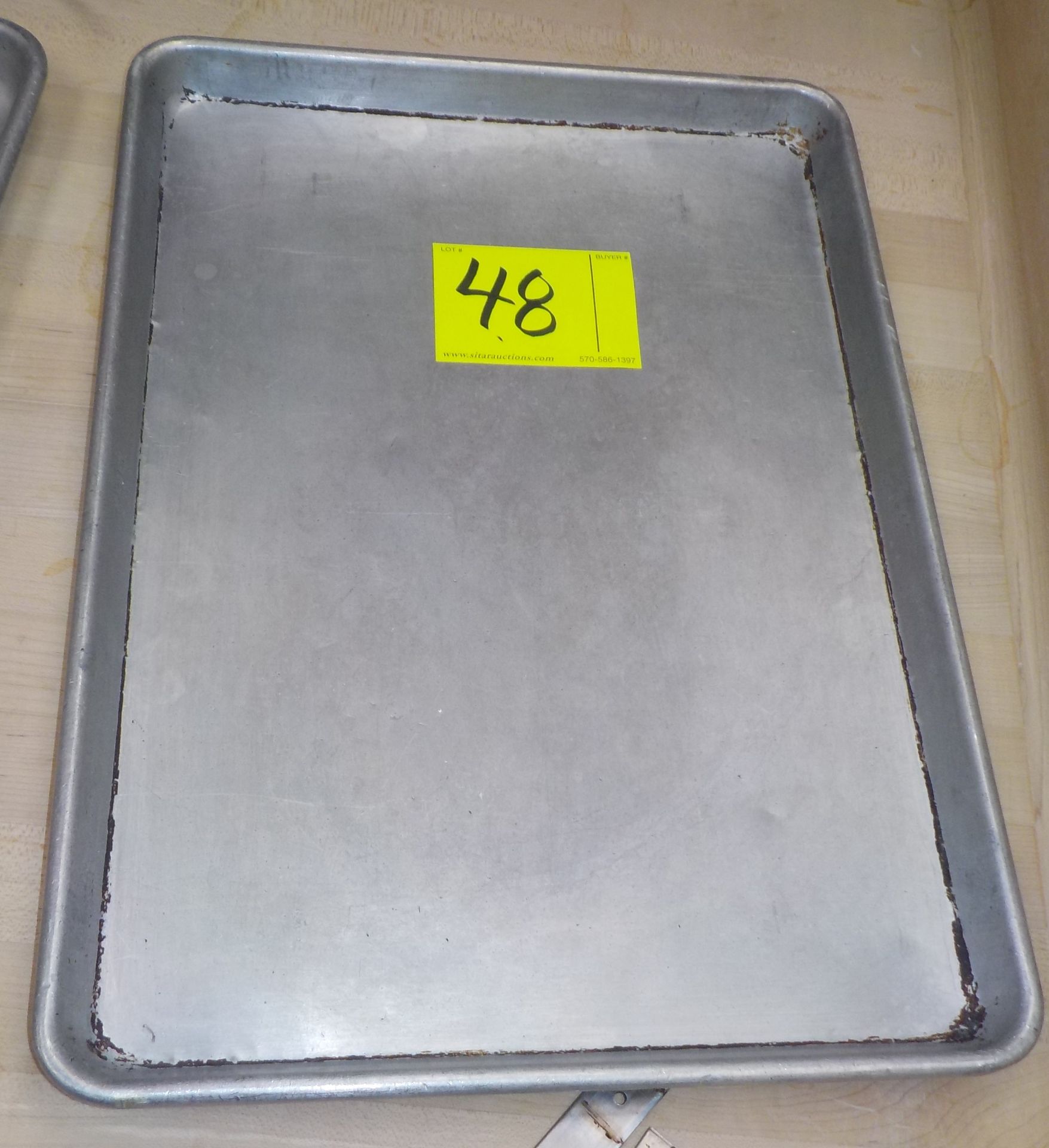 Aluminum 18” x 13”, Bun Pans (5)