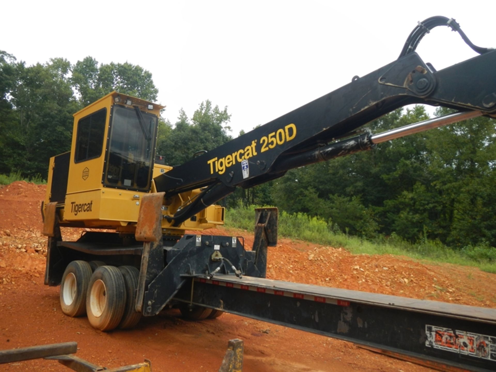 2018 Tiger Cat  250D loader vin# 2503083 5358 hrs w/CSI 264 Ultra delimber, & buck saw platform