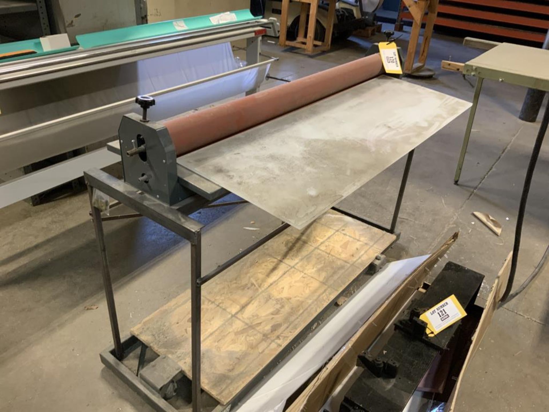 Lamination press roller