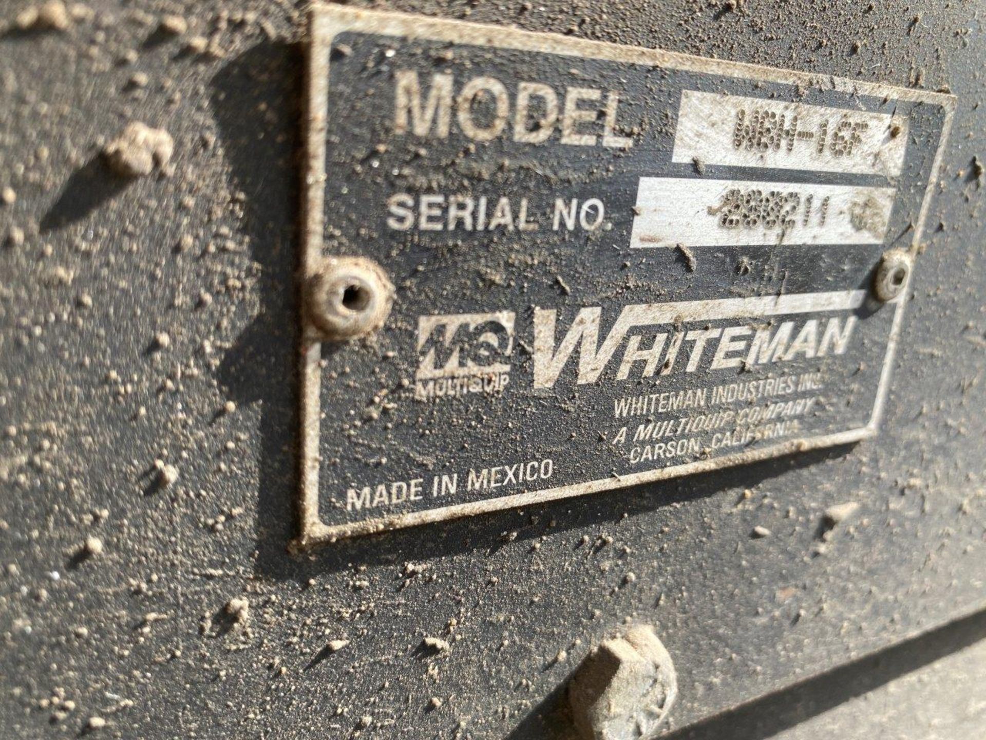 Whitman power buggy model WBH 16, SN 290211, Honda gas powered engine, manual start, hydraulic - Image 4 of 16