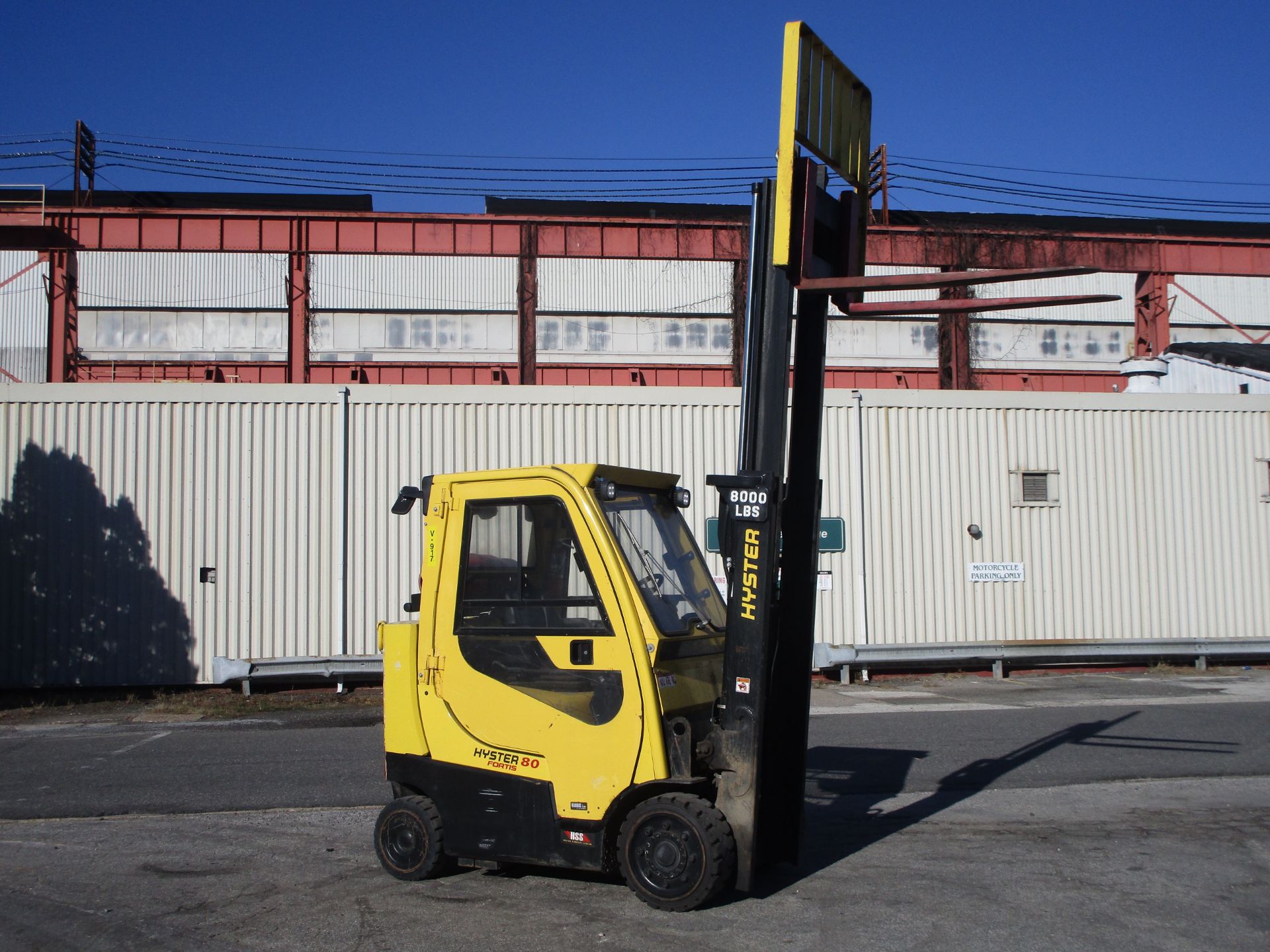 2016 Hyster S80FTBCS 8,000lb Forklift Only 179 Hours - Image 14 of 17