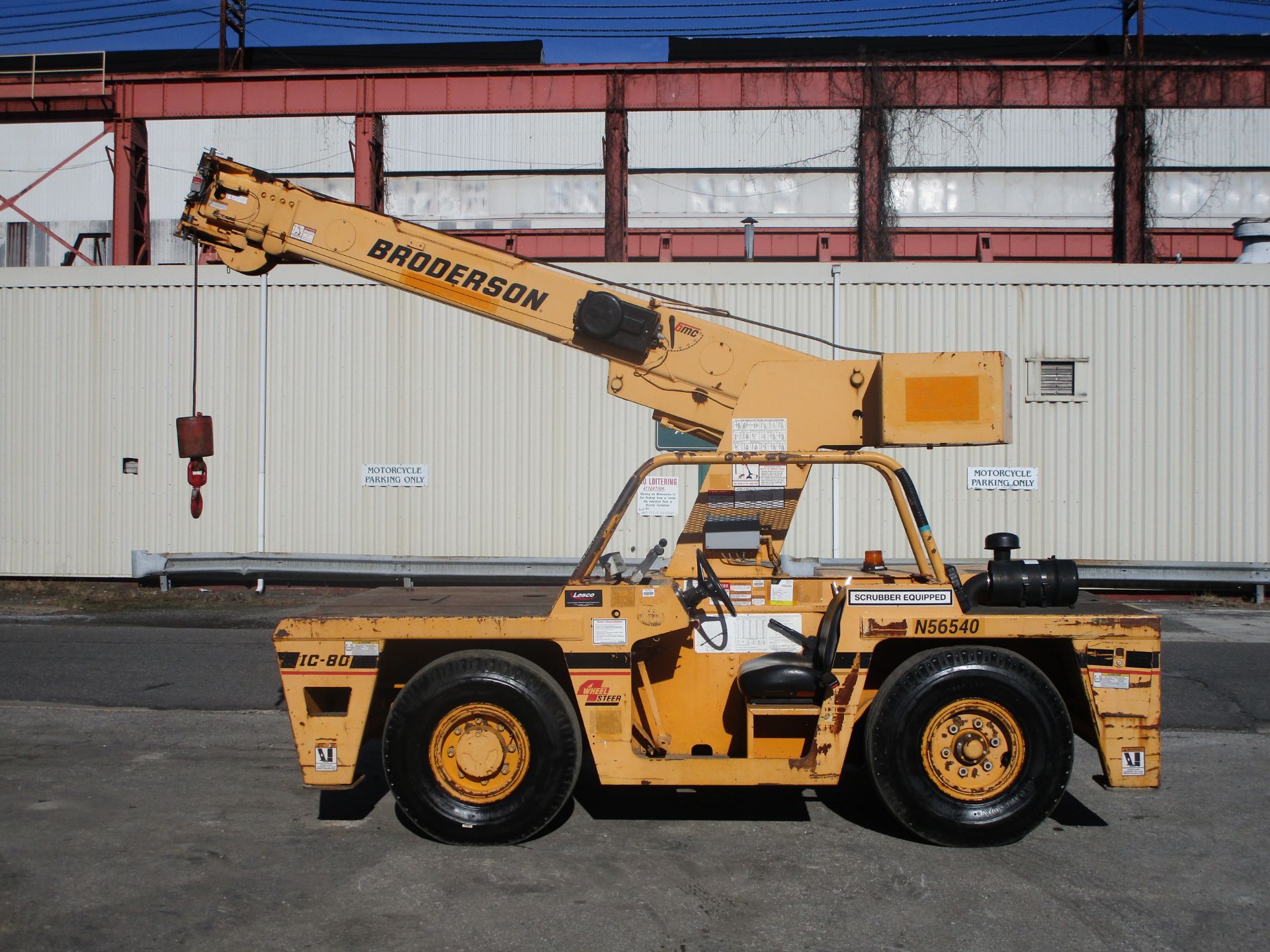 2008 Broderson IC-80-2G 40' Carry Deck Crane - Image 6 of 19