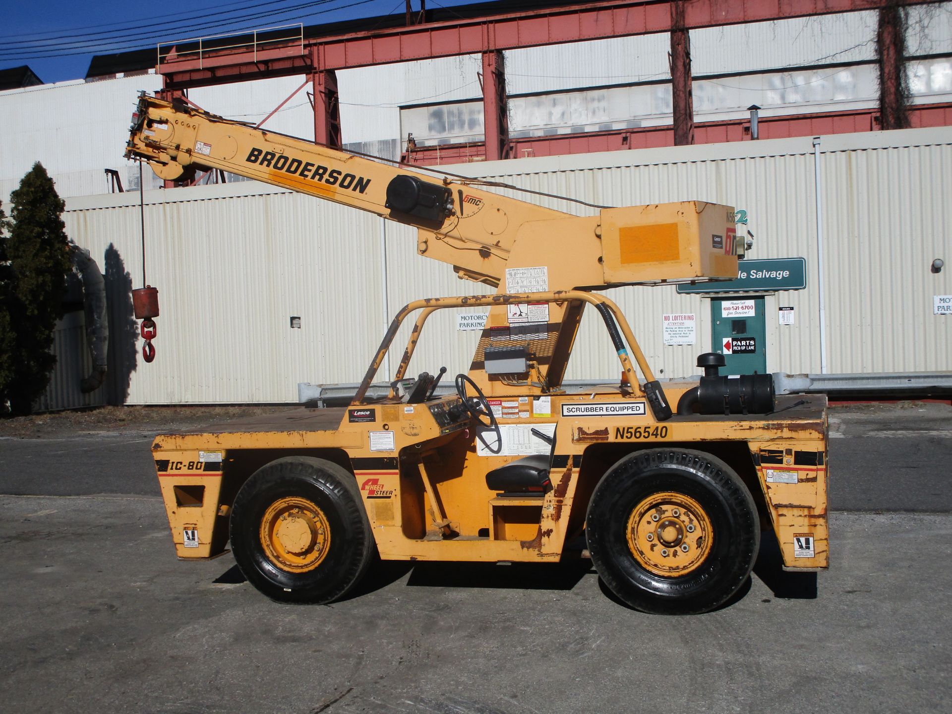 2008 Broderson IC-80-2G 40' Carry Deck Crane - Image 9 of 19