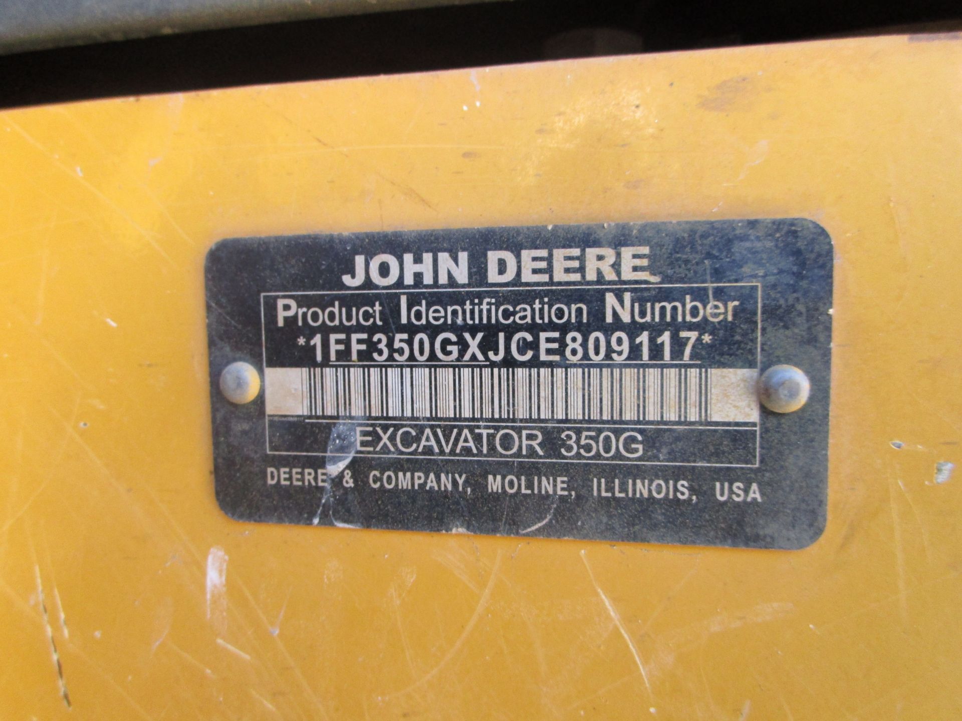 2013 John Deere 350G Track Excavator - Image 17 of 17