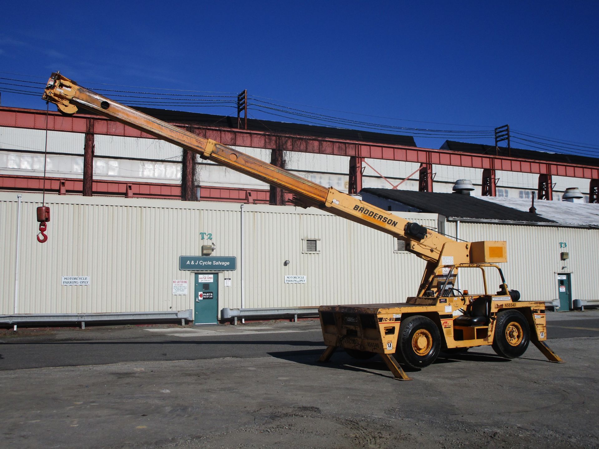 2008 Broderson IC-80-2G 40' Carry Deck Crane - Image 12 of 19