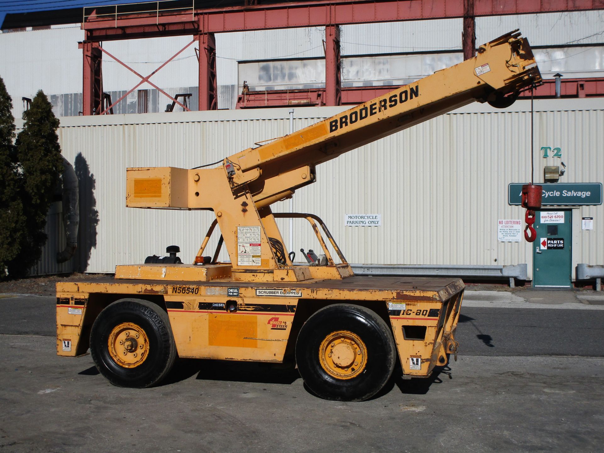 2008 Broderson IC-80-2G 40' Carry Deck Crane - Image 4 of 19