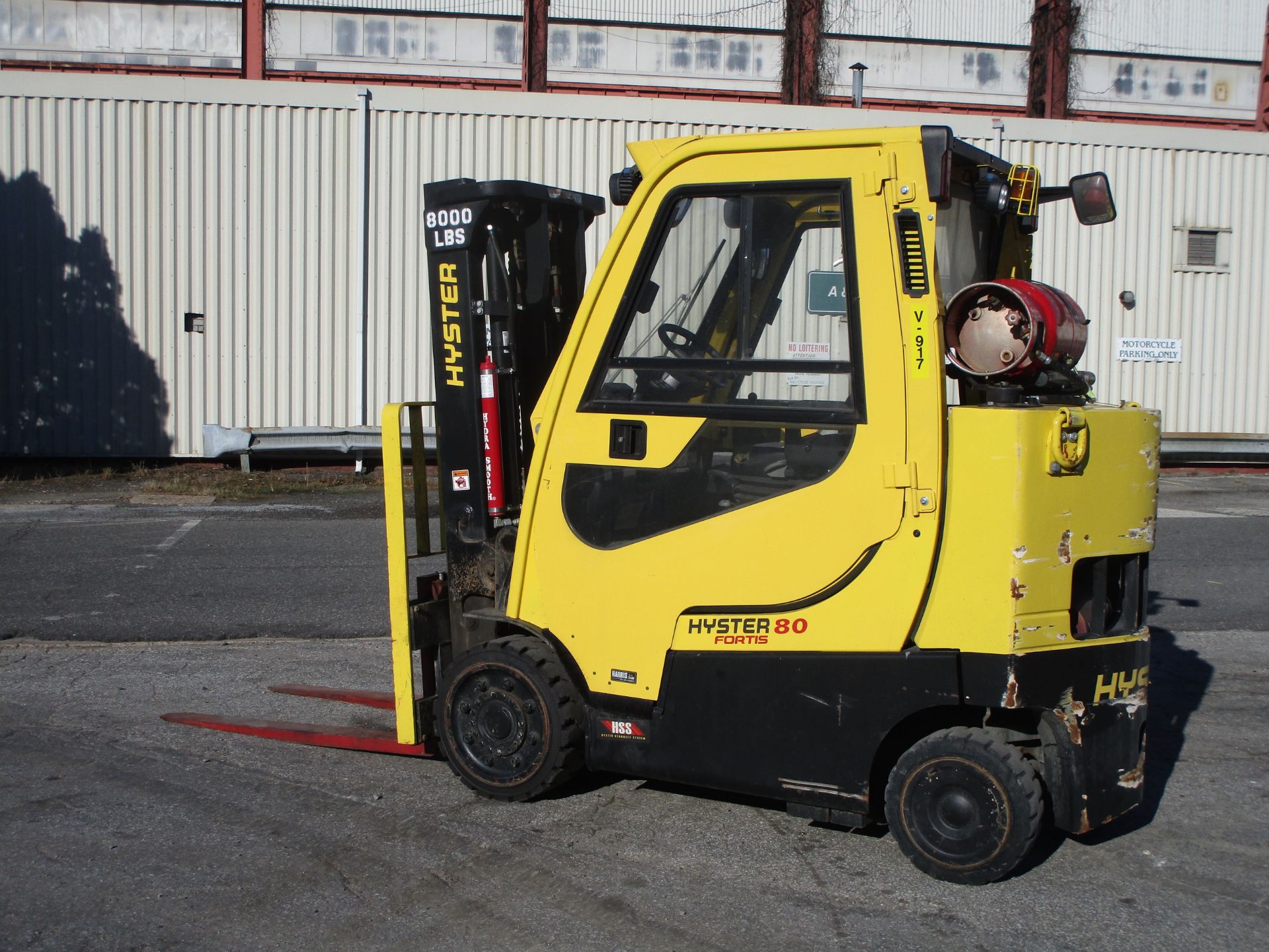 2016 Hyster S80FTBCS 8,000lb Forklift Only 179 Hours - Image 4 of 17