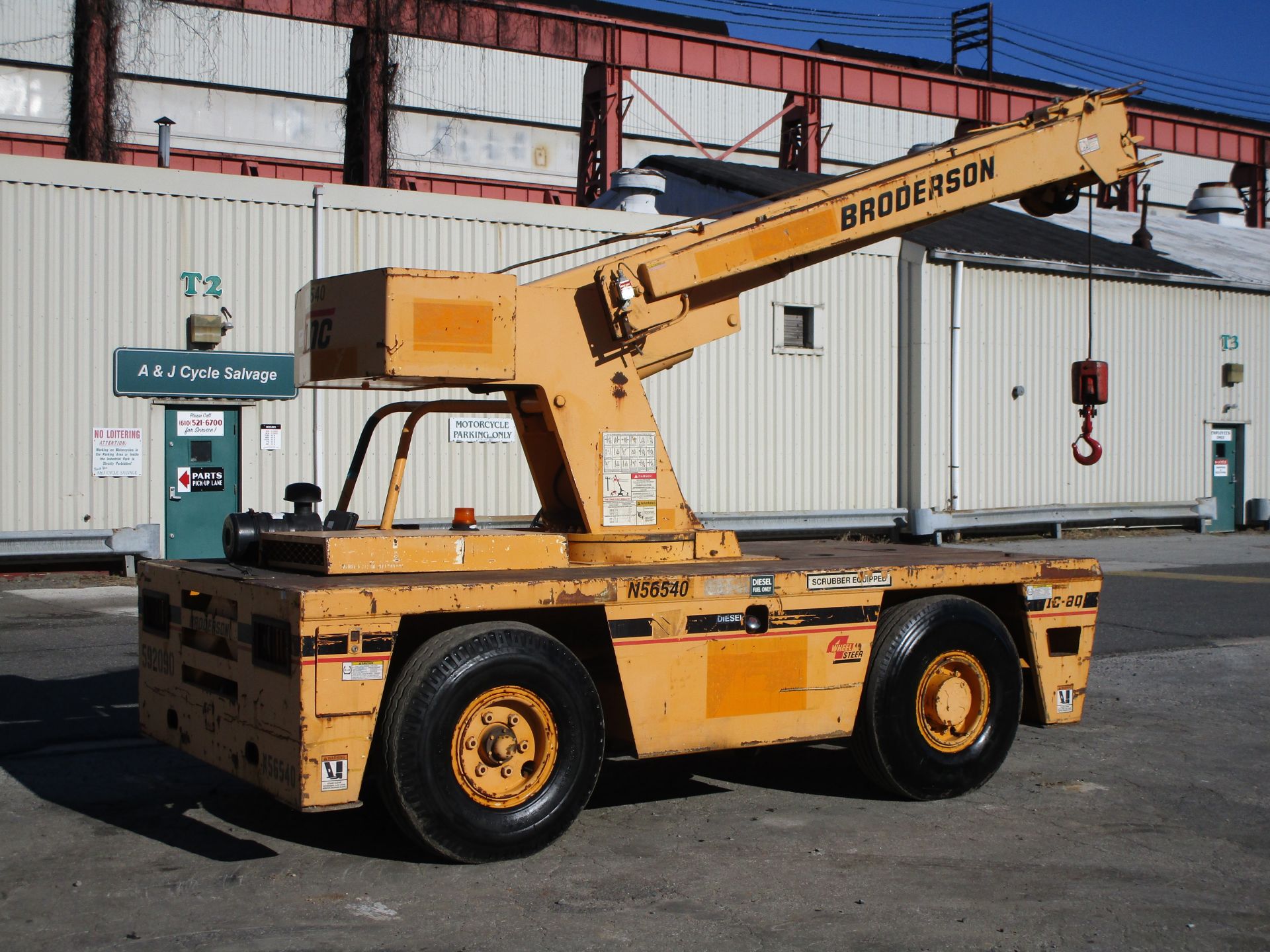 2008 Broderson IC-80-2G 40' Carry Deck Crane - Image 3 of 19
