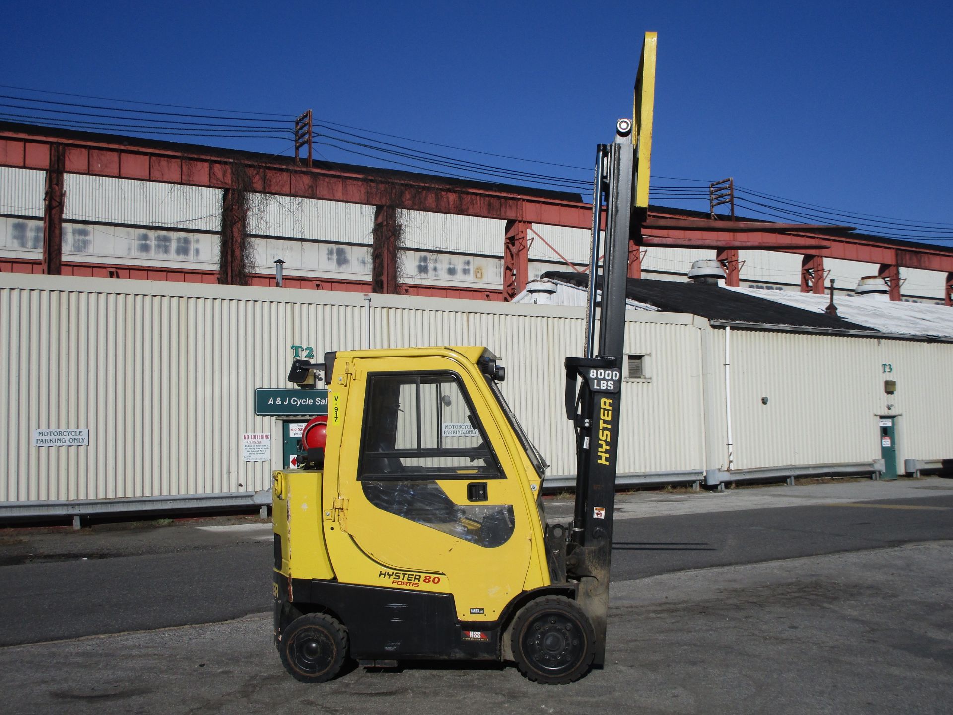 2016 Hyster S80FTBCS 8,000lb Forklift Only 179 Hours - Image 13 of 17